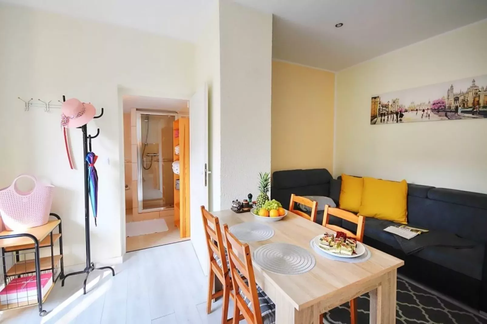 Apartament nr 2 50 qm parter Ustronie Morskie-Living room