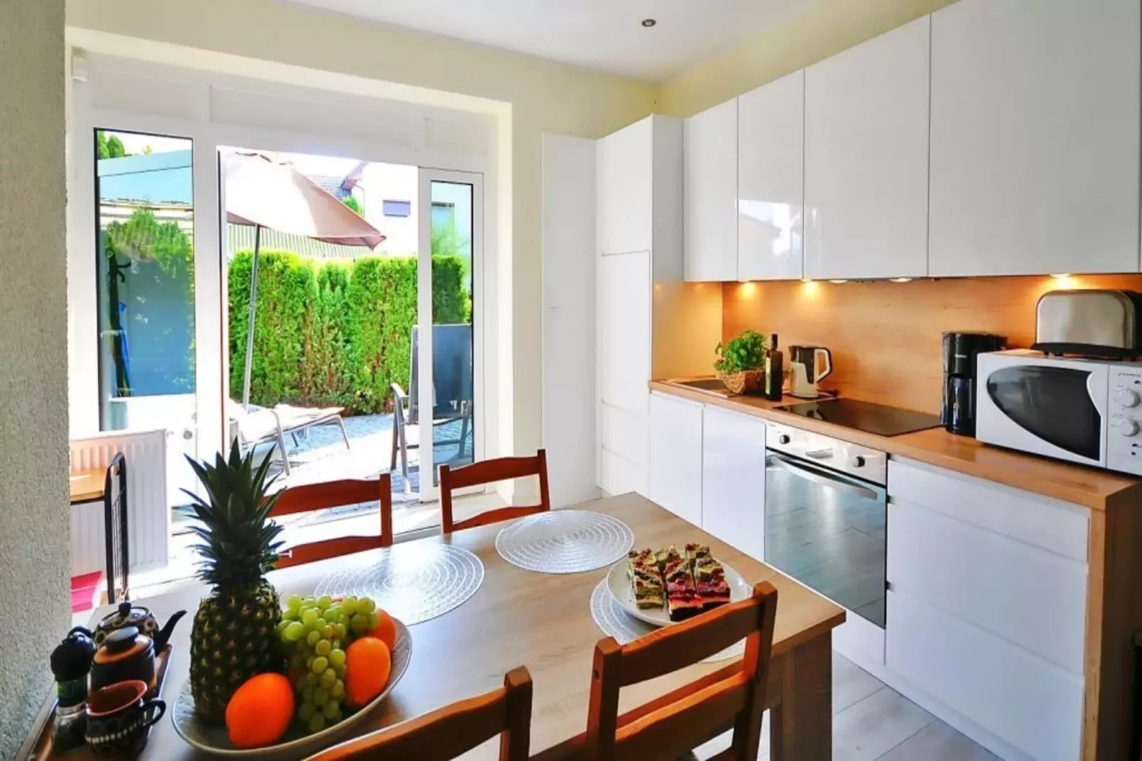 Apartament nr 2 50 qm parter Ustronie Morskie-Kitchen