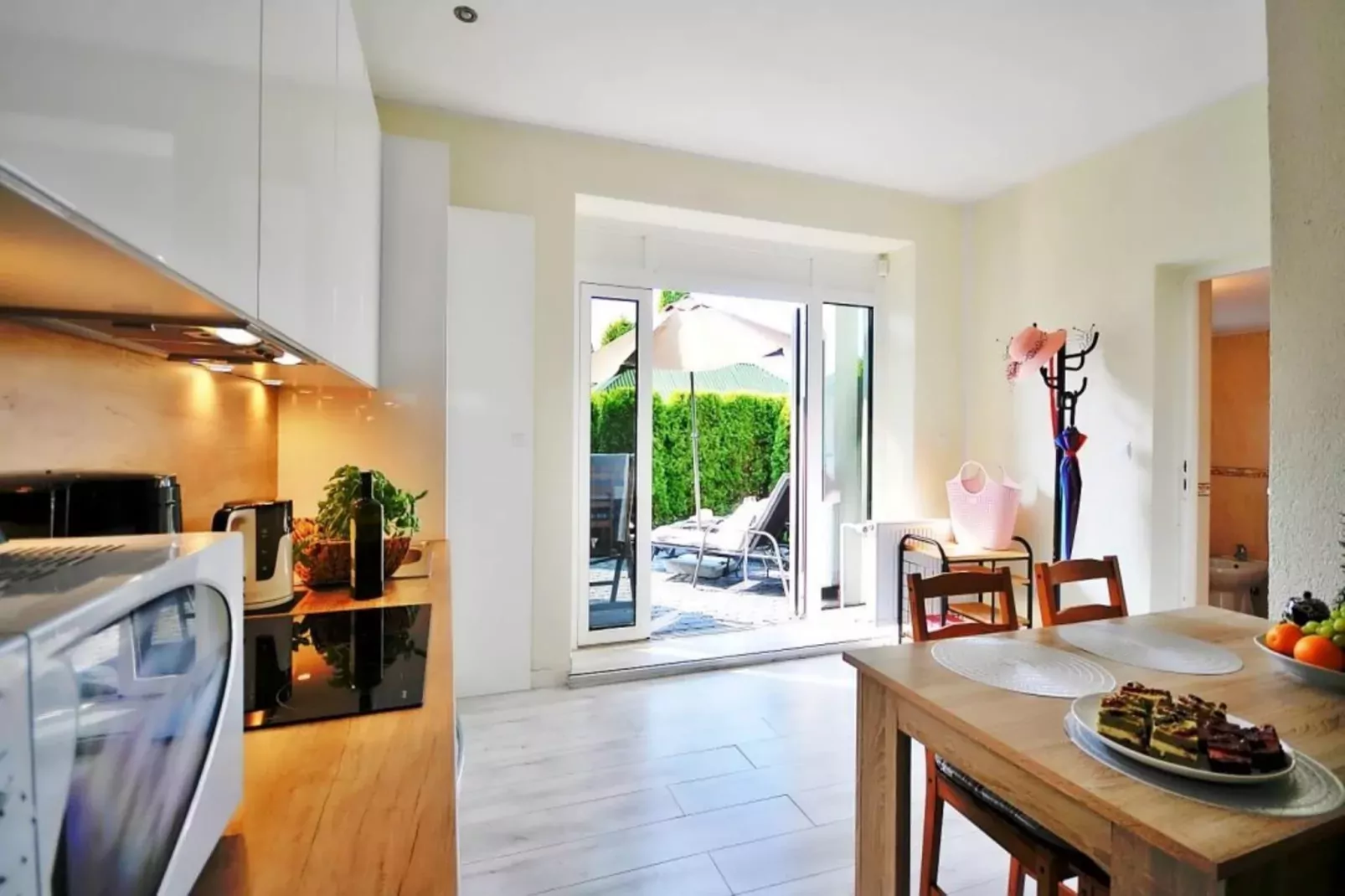 Apartament nr 2 50 qm parter Ustronie Morskie-Kitchen