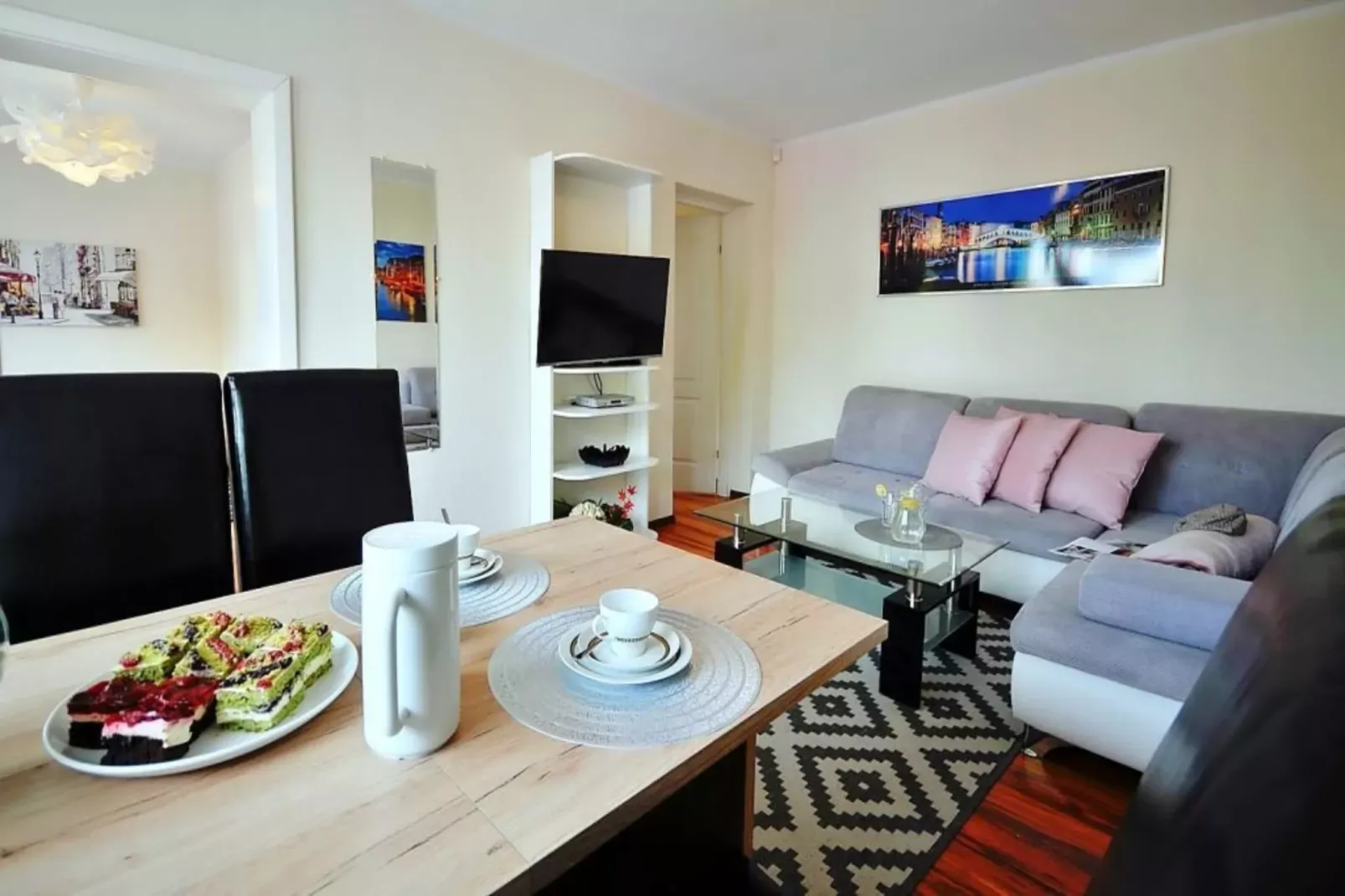 Apartament nr 5 57qm Ustronie Morskie-Living room