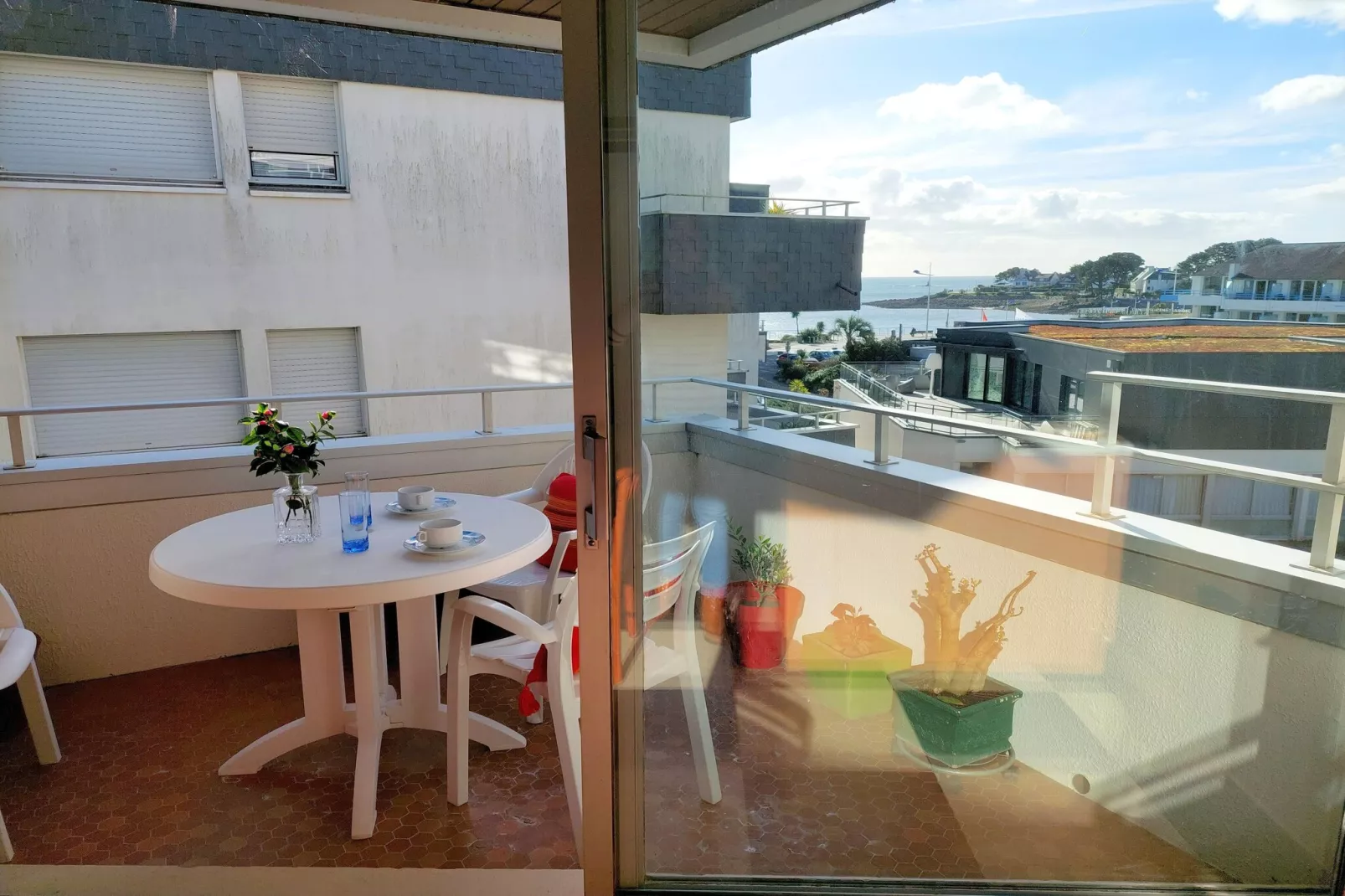 Studio Benodet-Terrace balcony