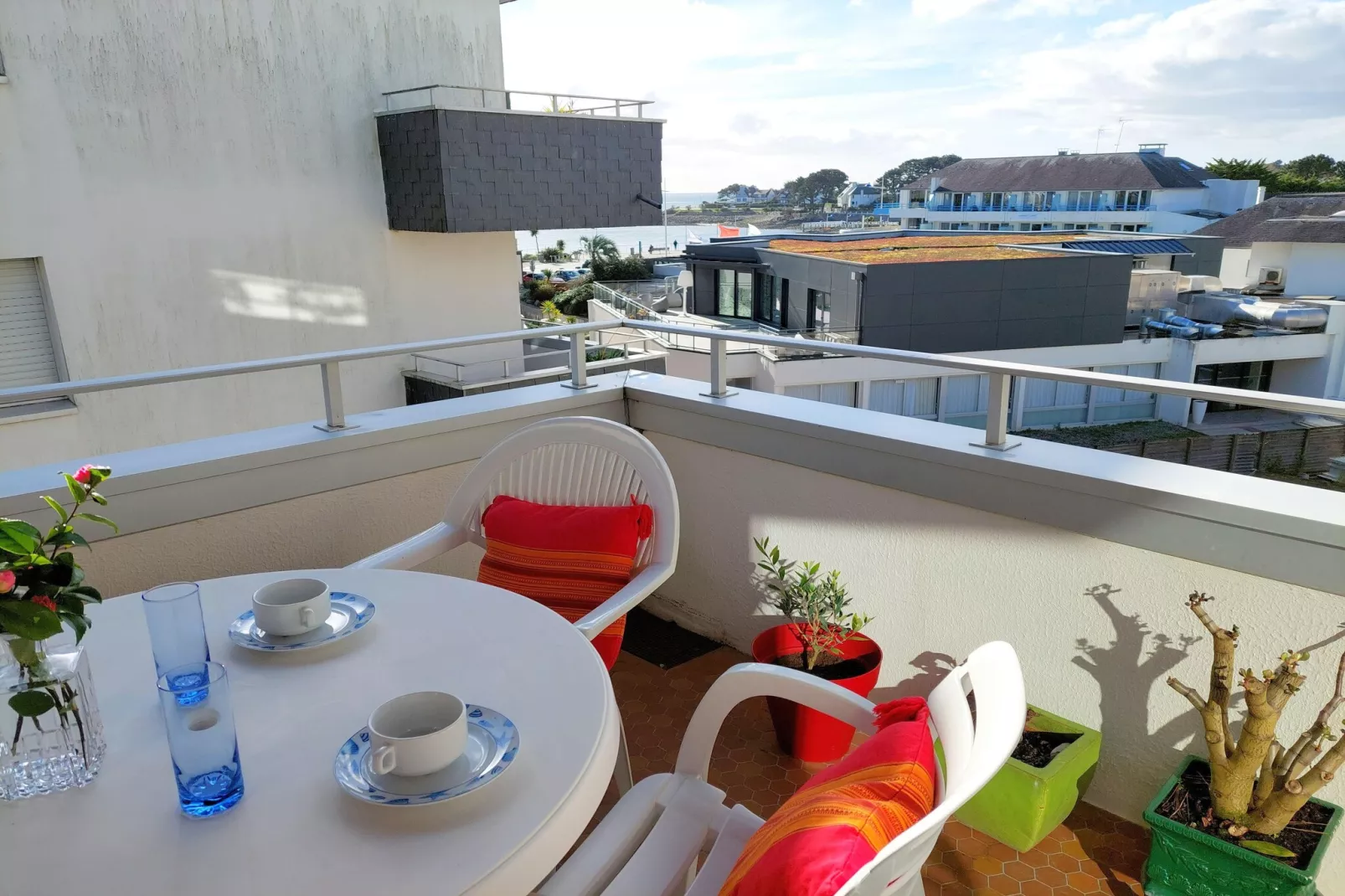 Studio Benodet-Terrace balcony