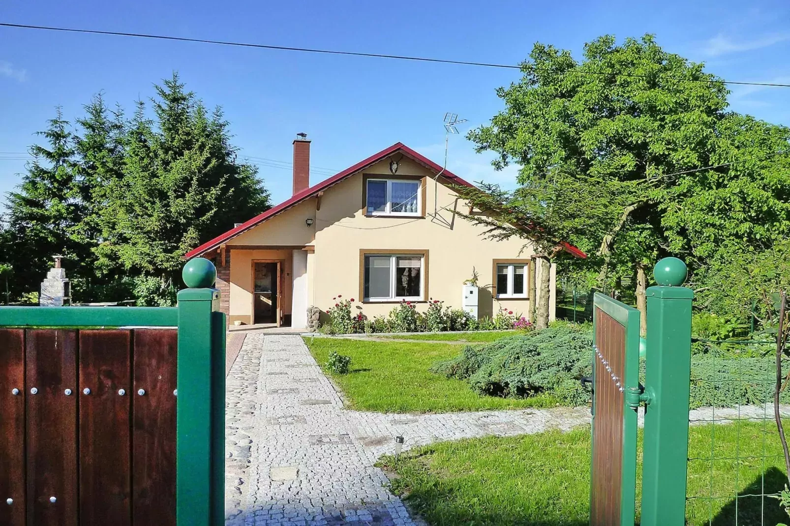 Holiday home, Wiejkowko-Dom, 150 qm-Exterior summer