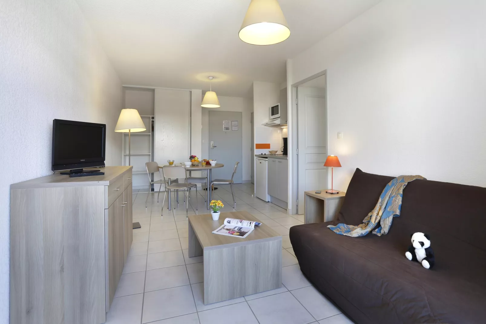 Résidence Cap Camargue Med 3-Living room