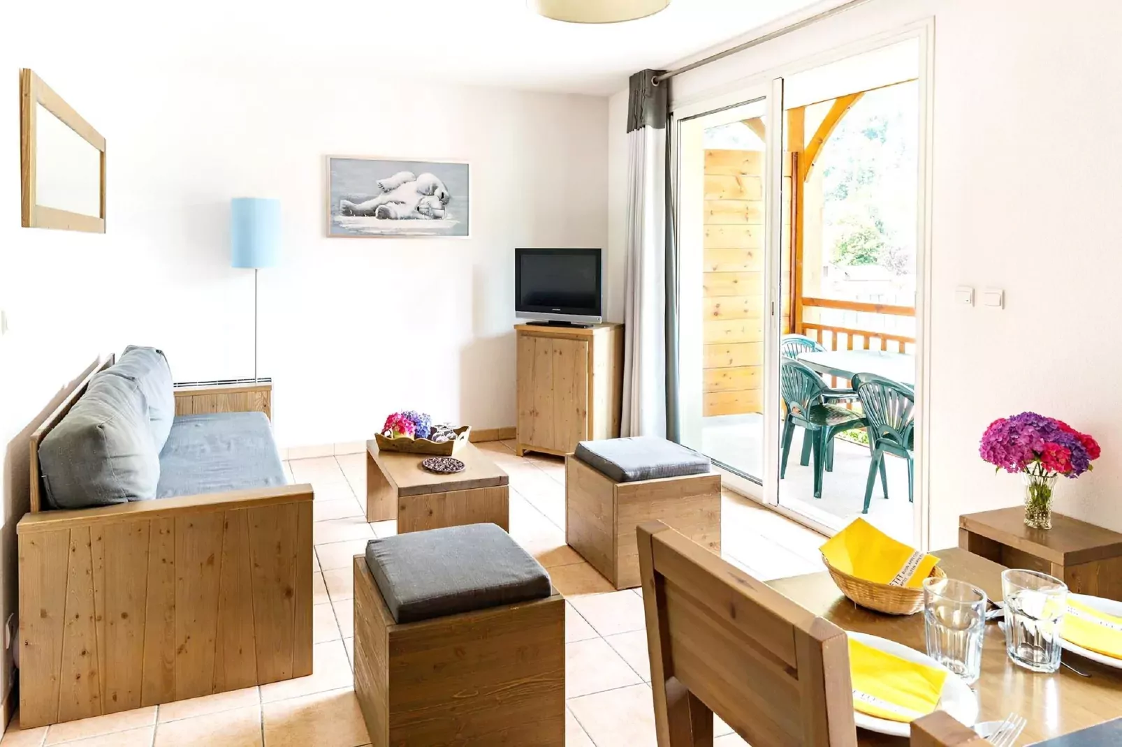 Résidence Le Belvédère 2-Living room