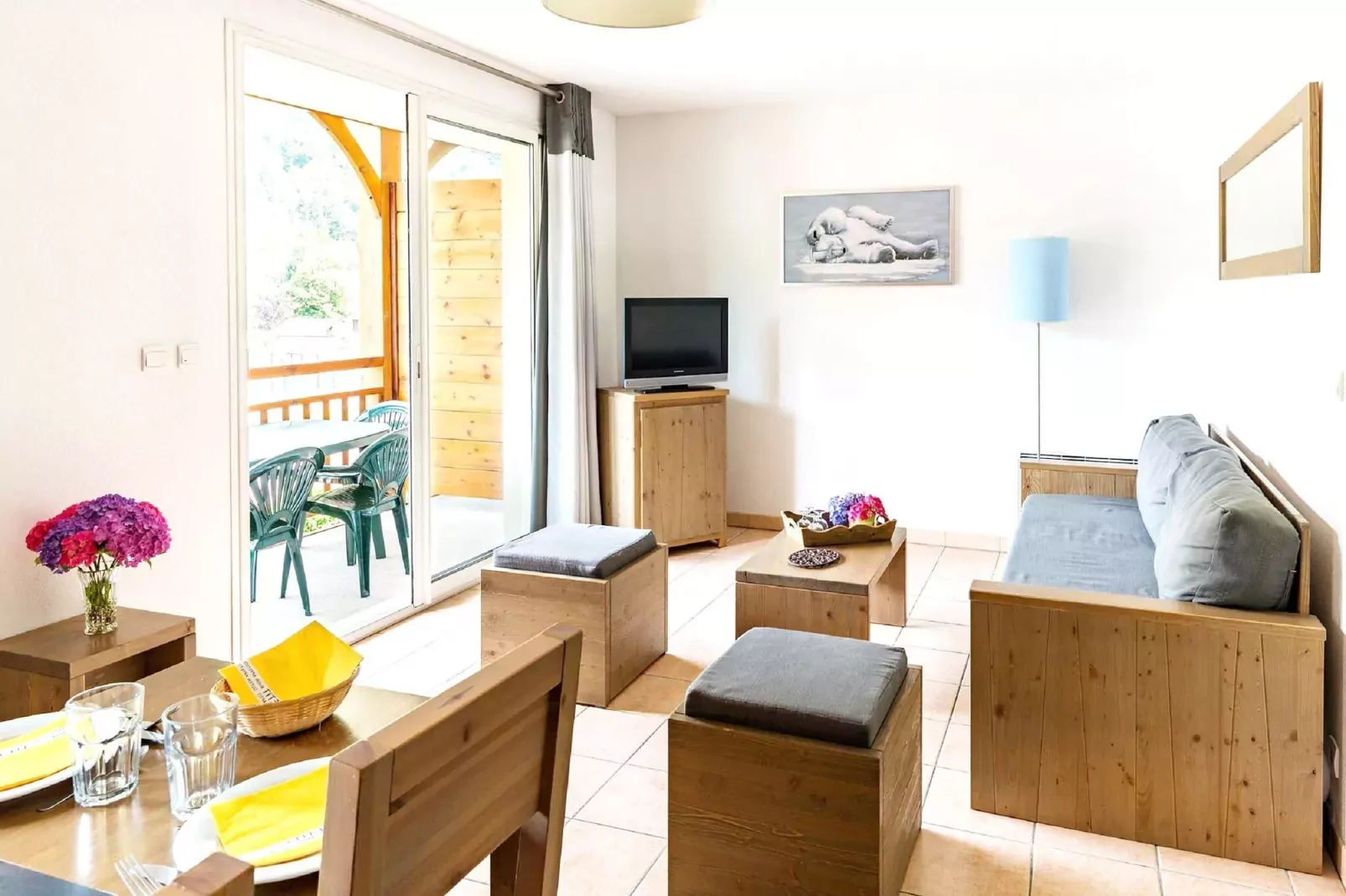 Résidence Le Belvédère 2-Living room