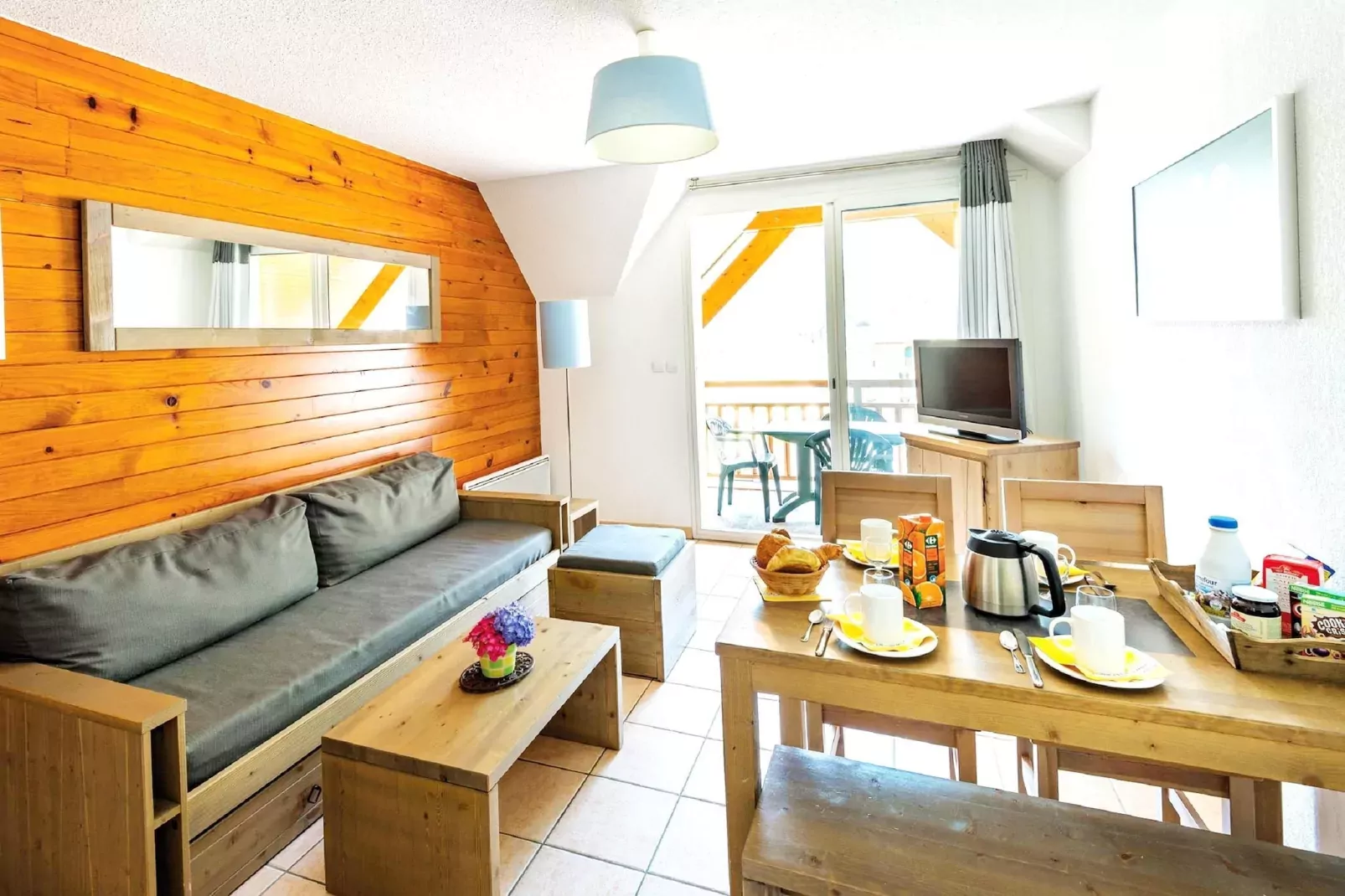 Résidence Le Belvédère 2-Living room