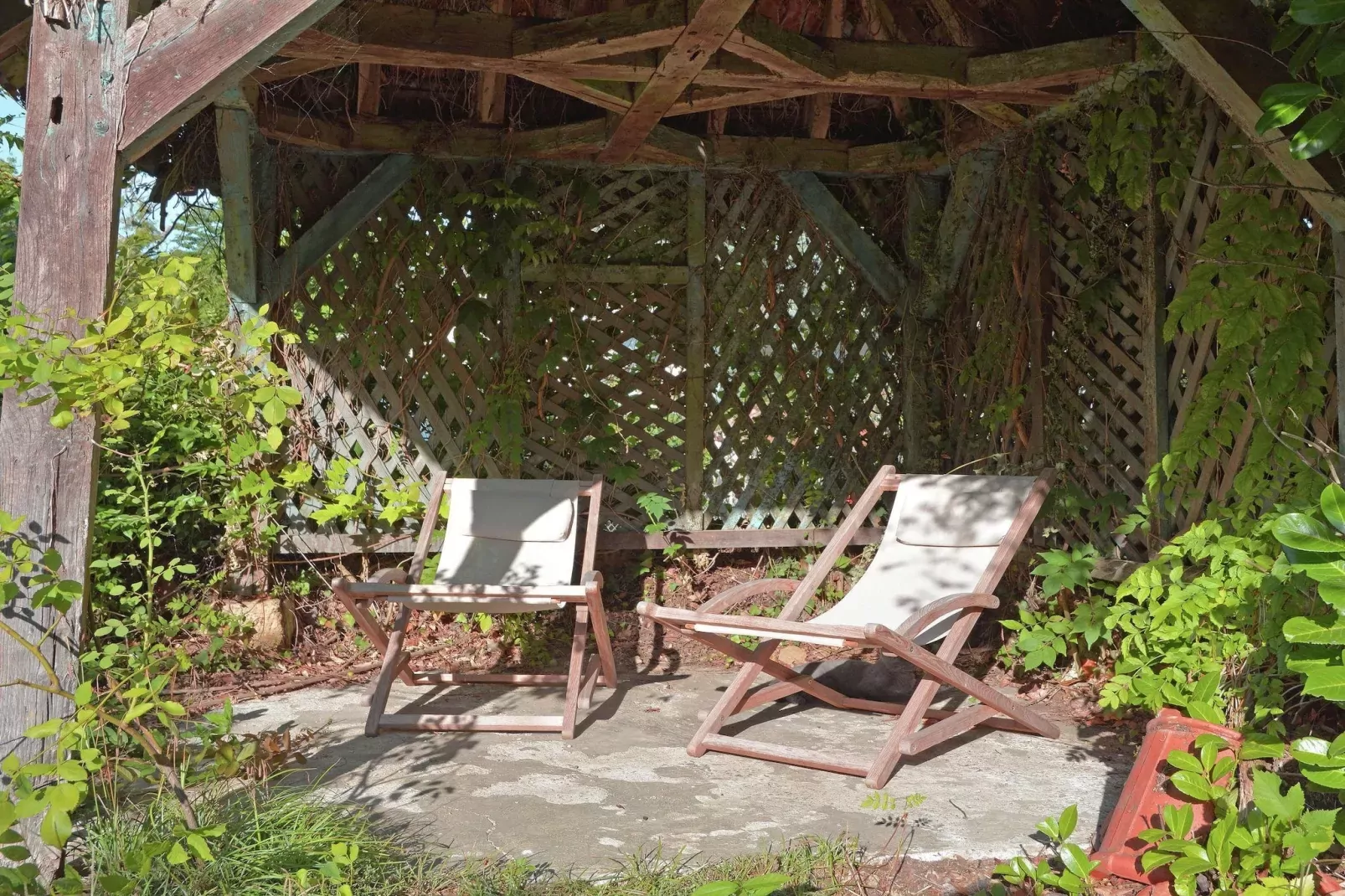 Maison Romaine Romantique-Balcon-terrasse