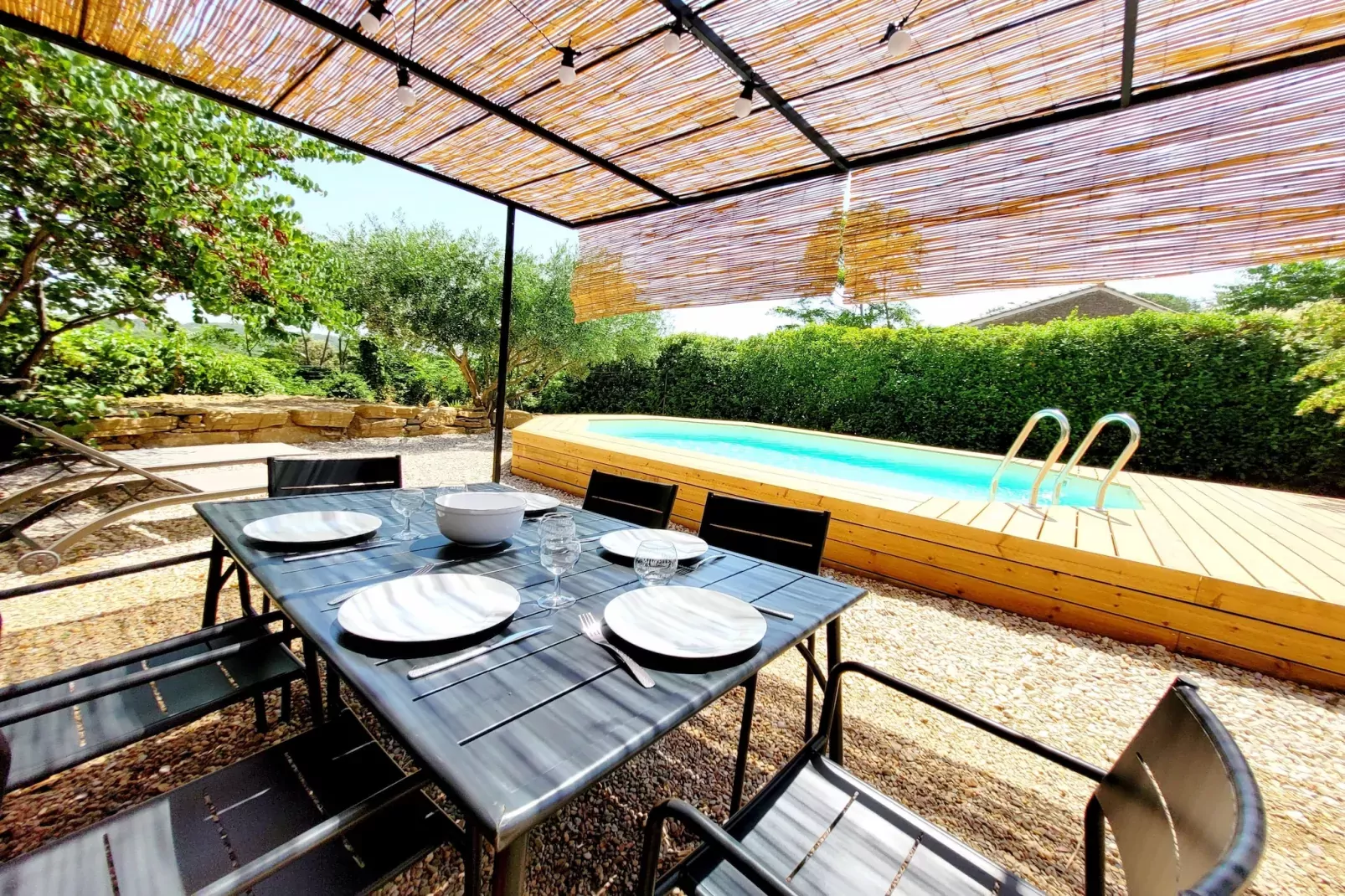 Maison de vacances - LA CAUNETTE-Pool