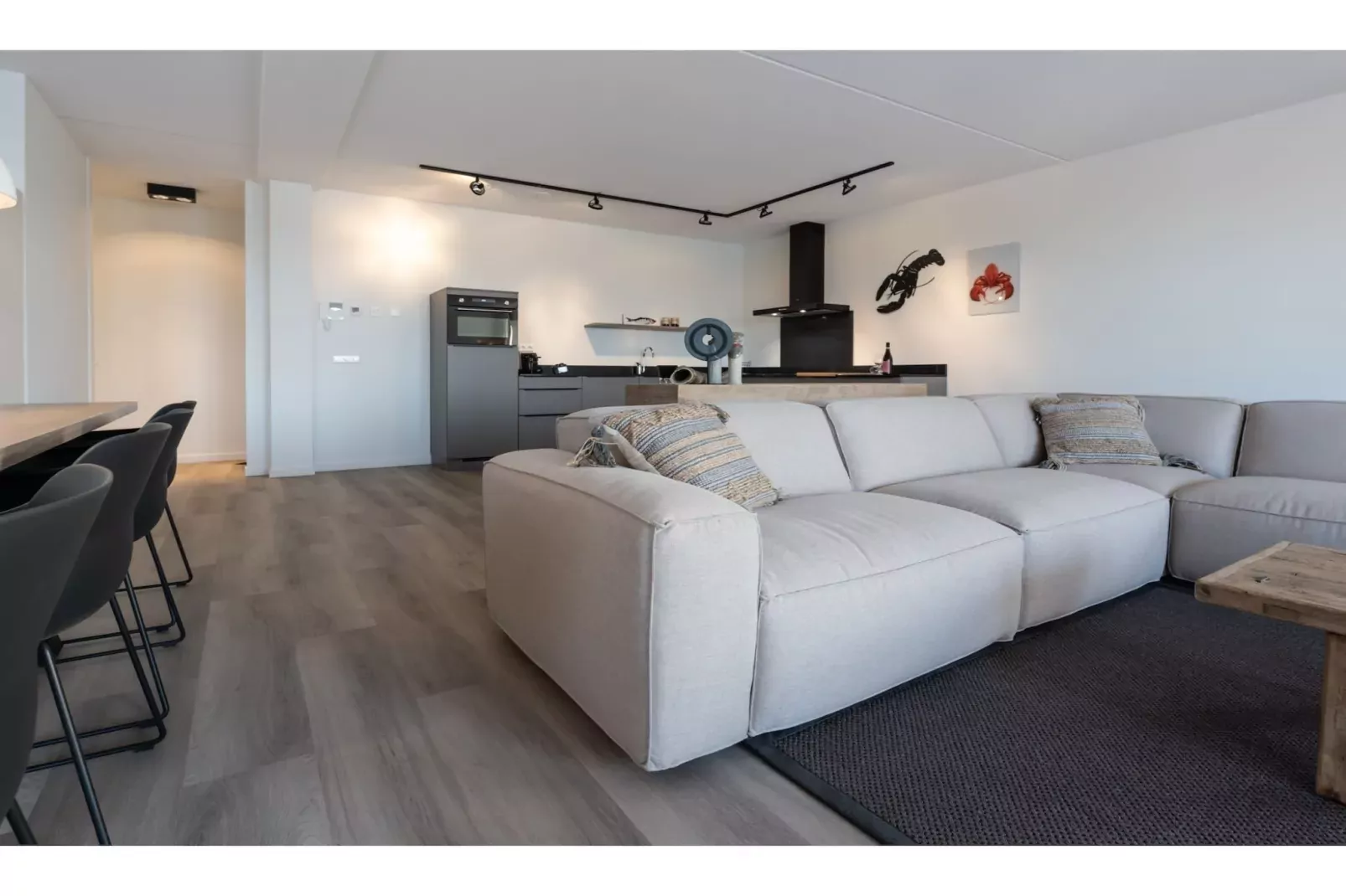 Harbour Loft 1K Residence Marina havenzicht-Living room