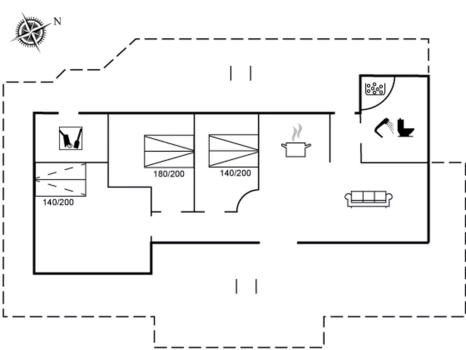 "Dila" - 150m from the sea-Inside