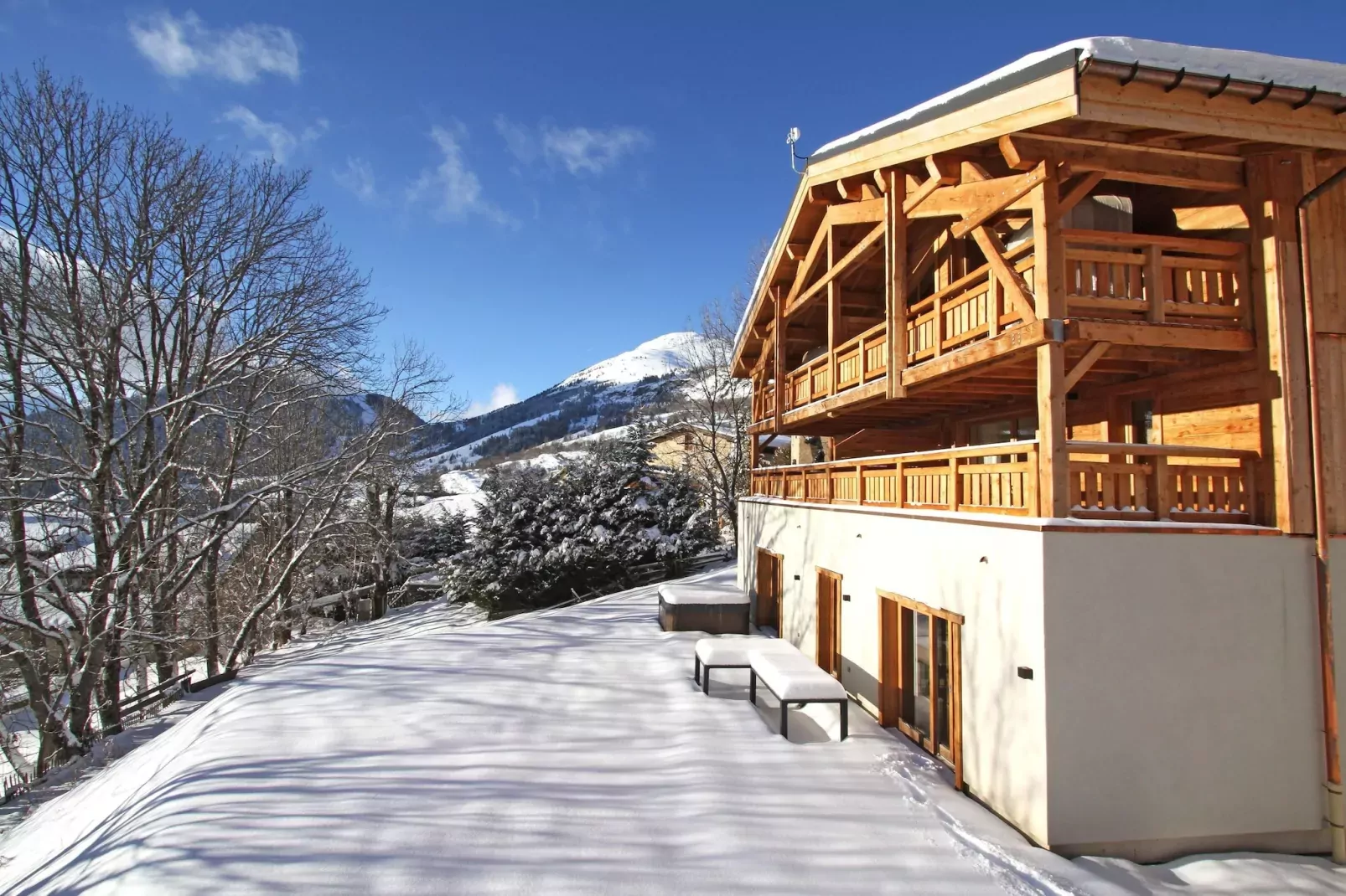 Nuance de Bleu-Exterior winter