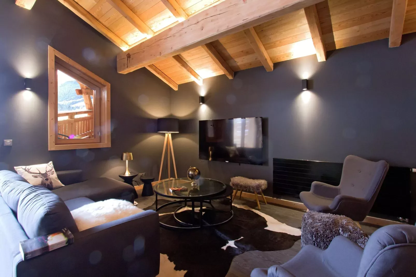 Nuance de Bleu-Living room