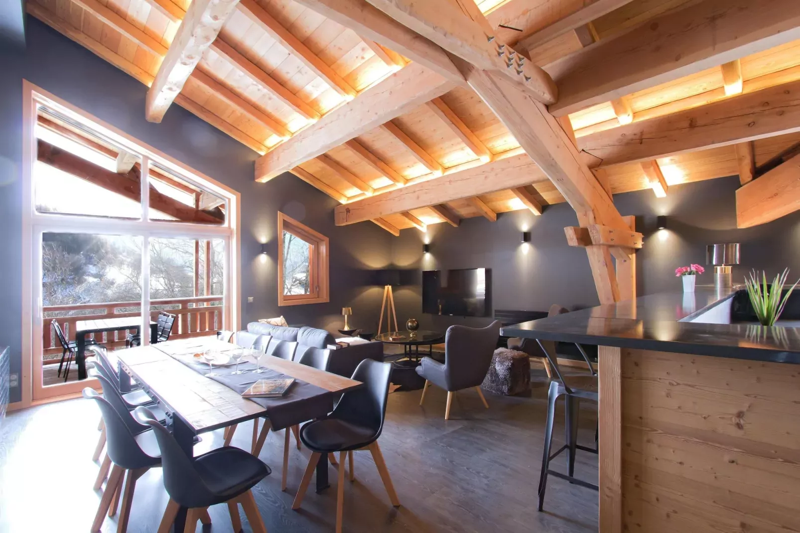 Nuance de Bleu-Dining room