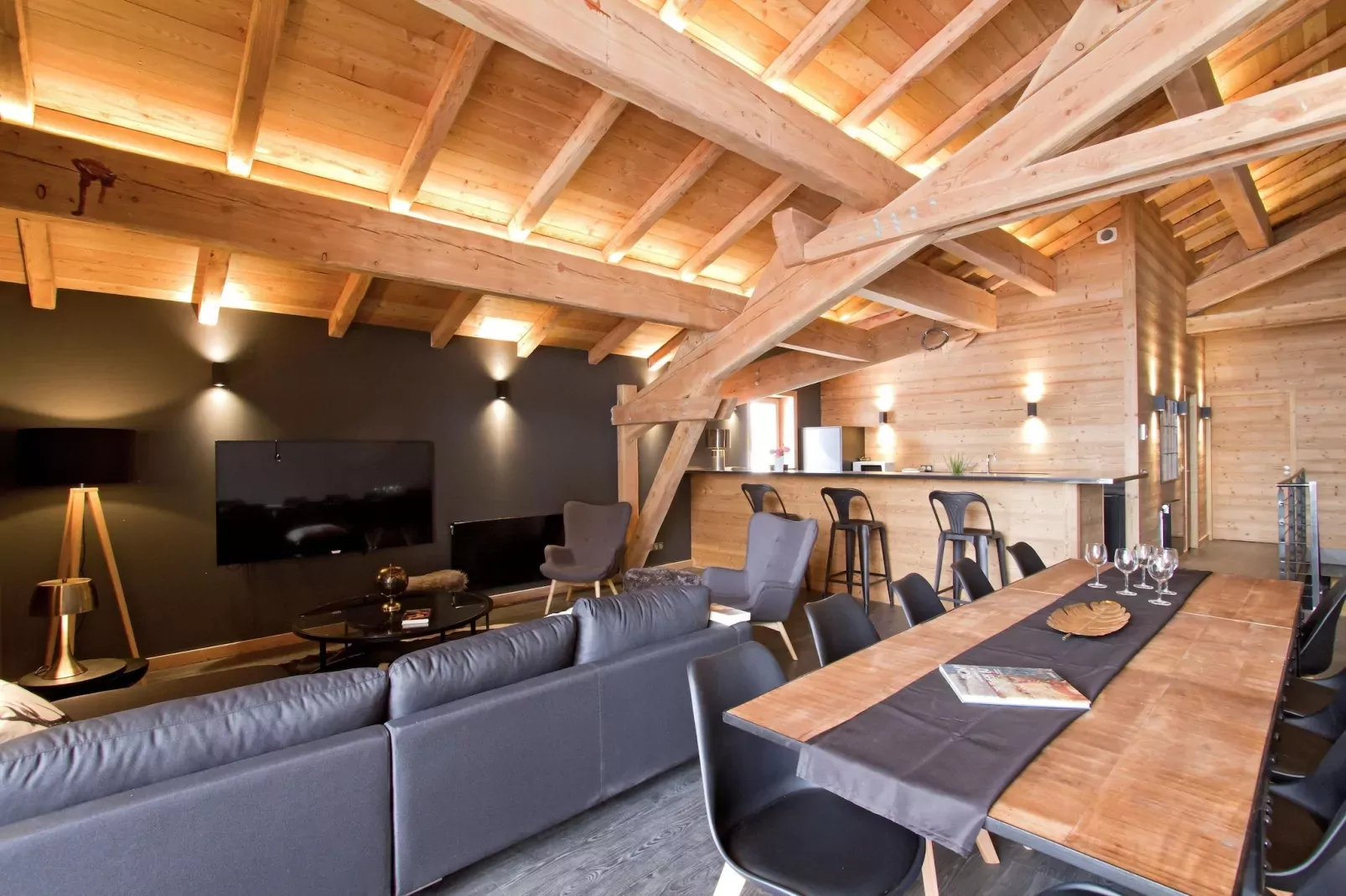 Nuance de Bleu-Dining room