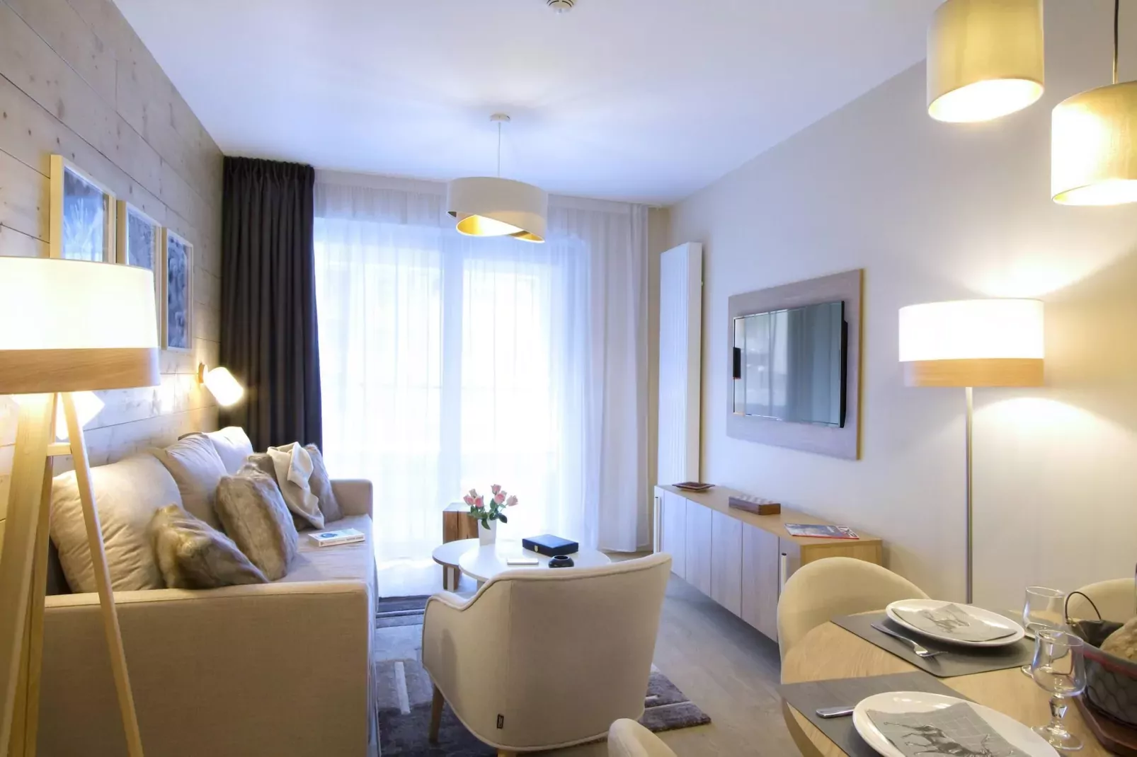 Résidence l'Éclose 6-Living room