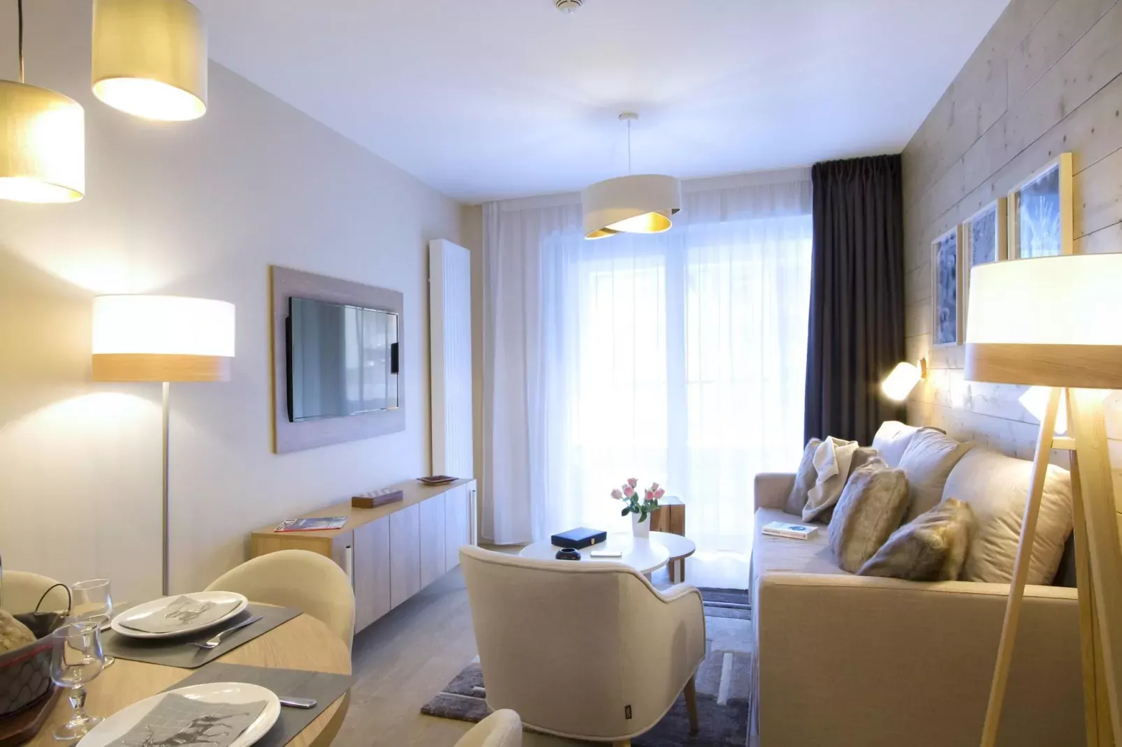 Résidence l'Éclose 7-Living room