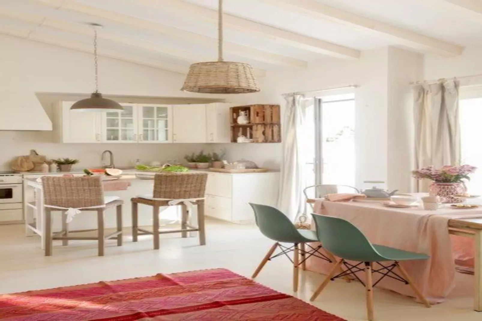 Casa Tecolote-Salle à manger