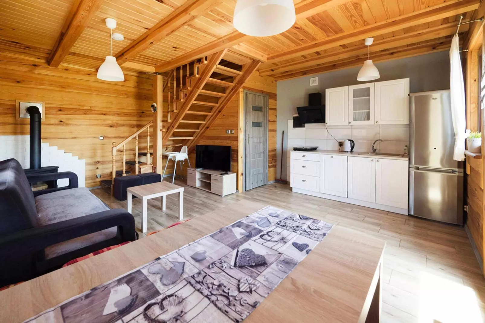 Semi-detached house, Niechorze-72 qm, 6 Pers.-Living room