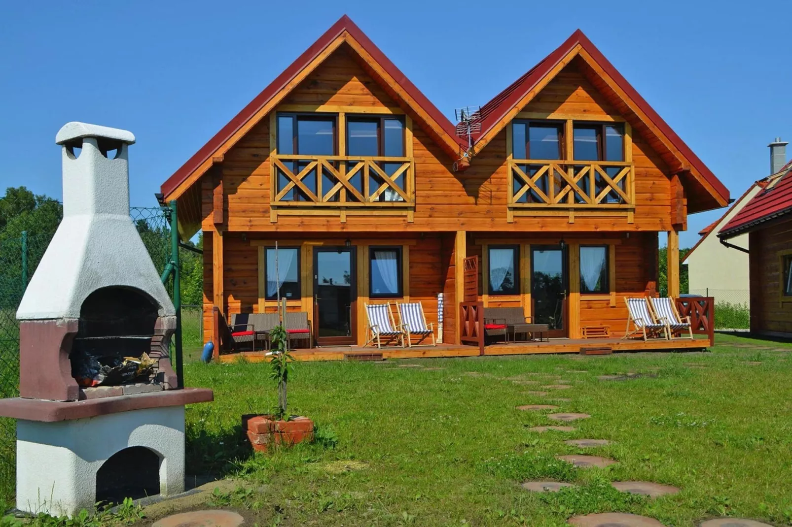 Semi-detached house, Niechorze-72 qm, 6 Pers.-Exterior summer