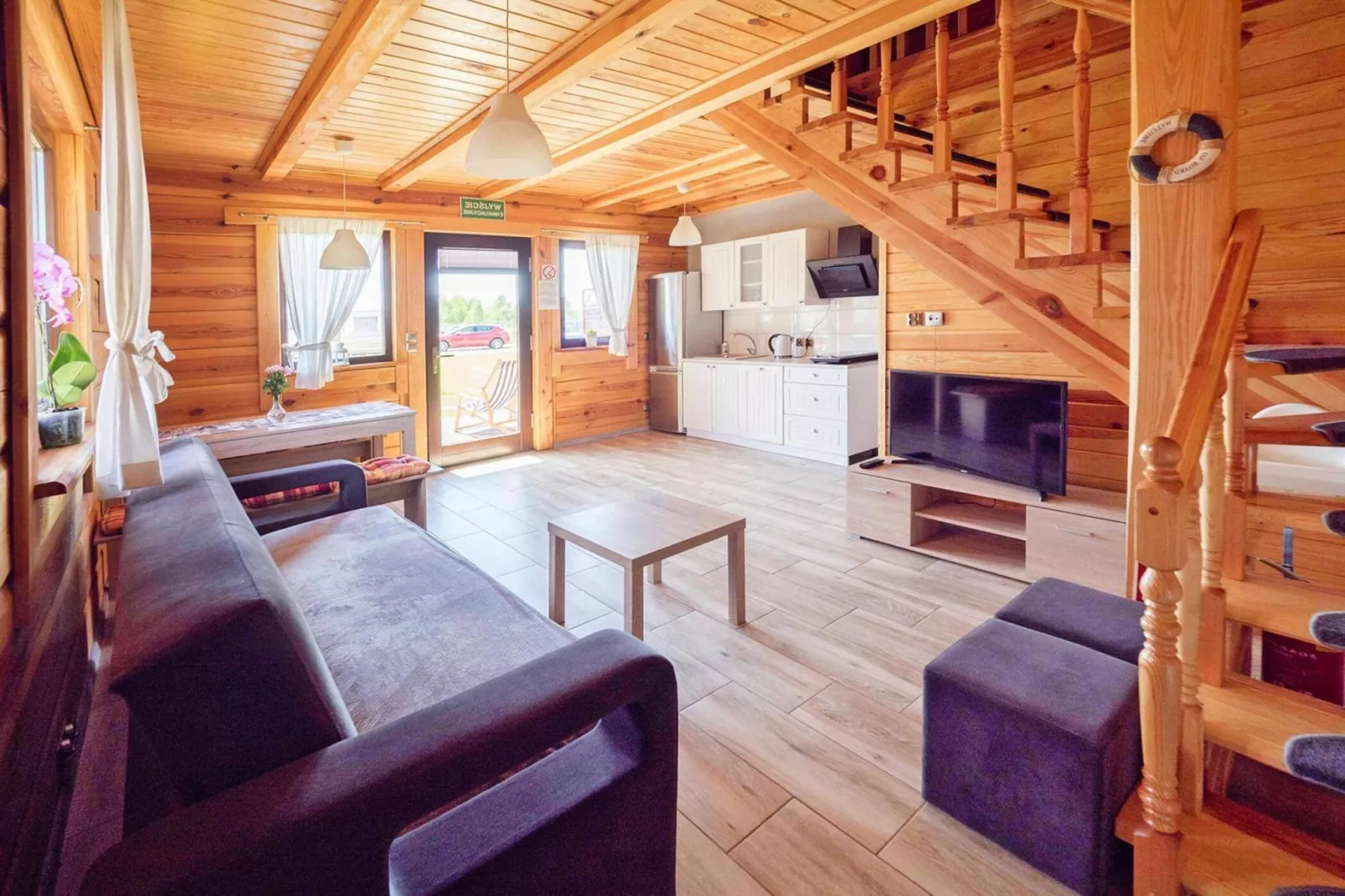 Semi-detached house, Niechorze-72 qm, 6 Pers.-Living room