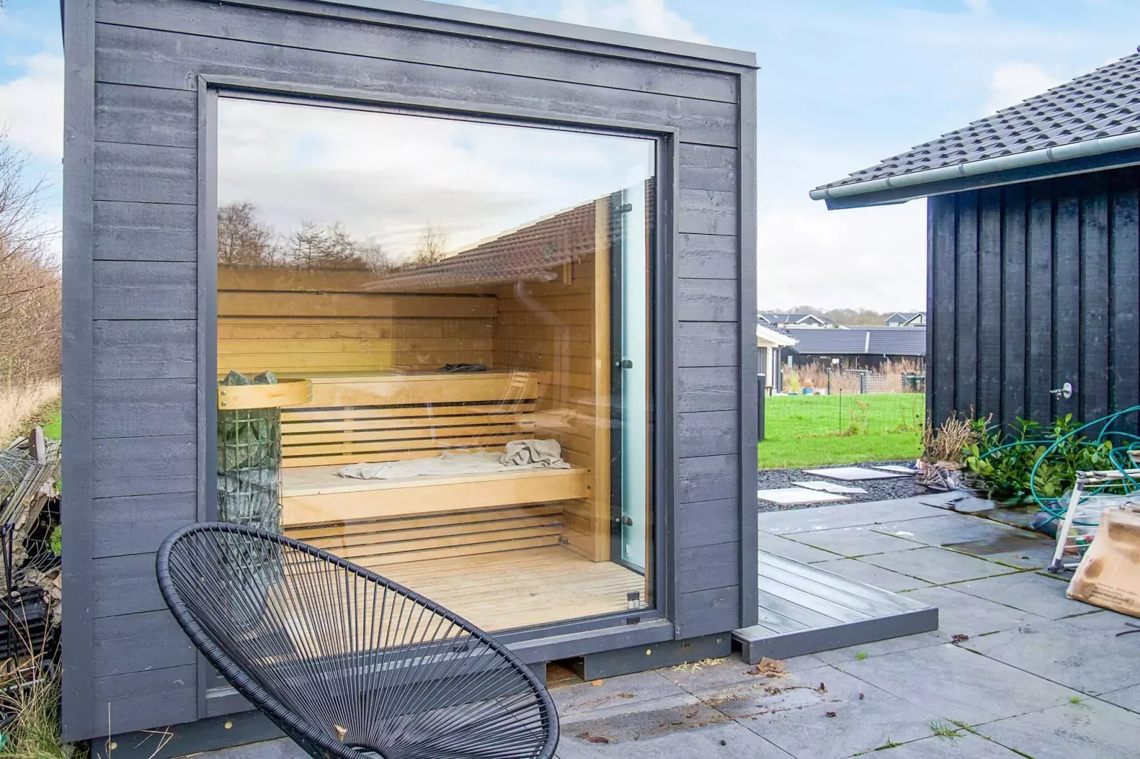 Strand-Ruckzug mit Sauna -- By Traum Ferienwohnungen-Sauna