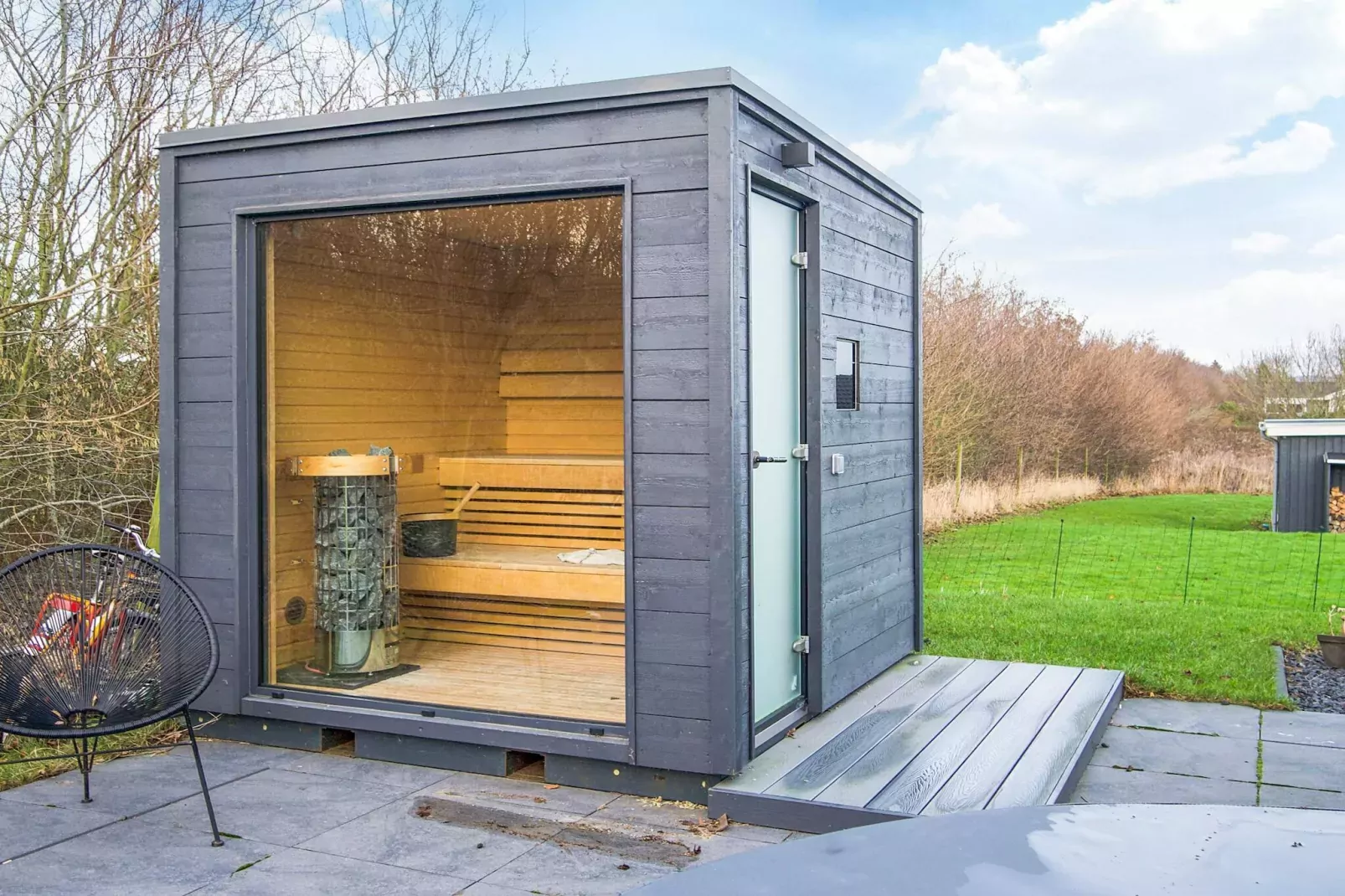Strand-Ruckzug mit Sauna -- By Traum Ferienwohnungen-Sauna