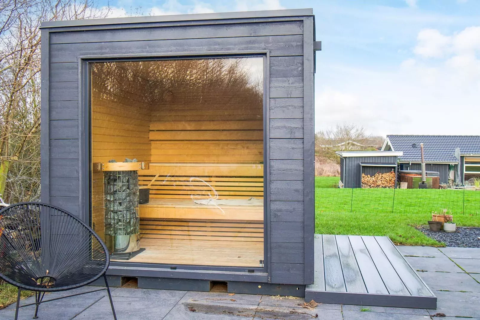 Strand-Ruckzug mit Sauna -- By Traum Ferienwohnungen-Sauna