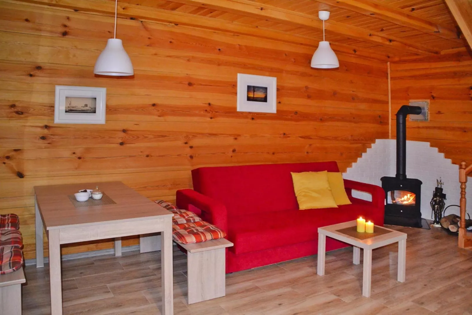 Semi-detached house, Niechorze-72 qm, 6 Pers.-Living room