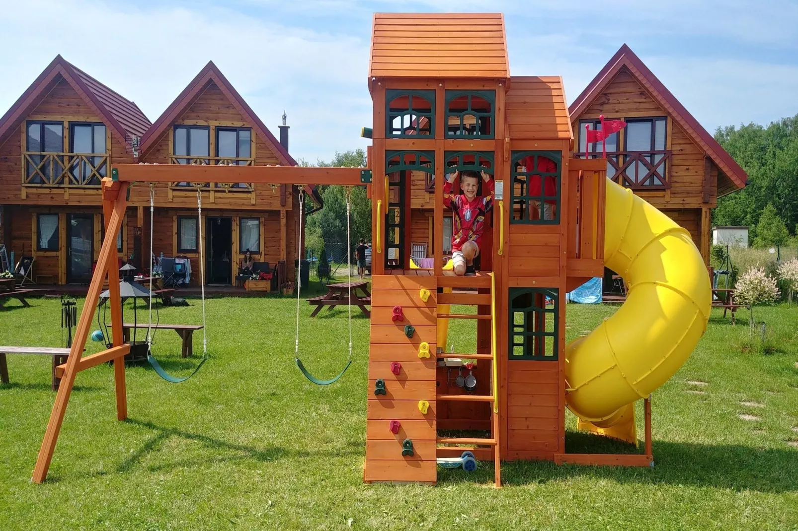 Semi-detached house, Niechorze-72 qm, 6 Pers.-Gardens summer