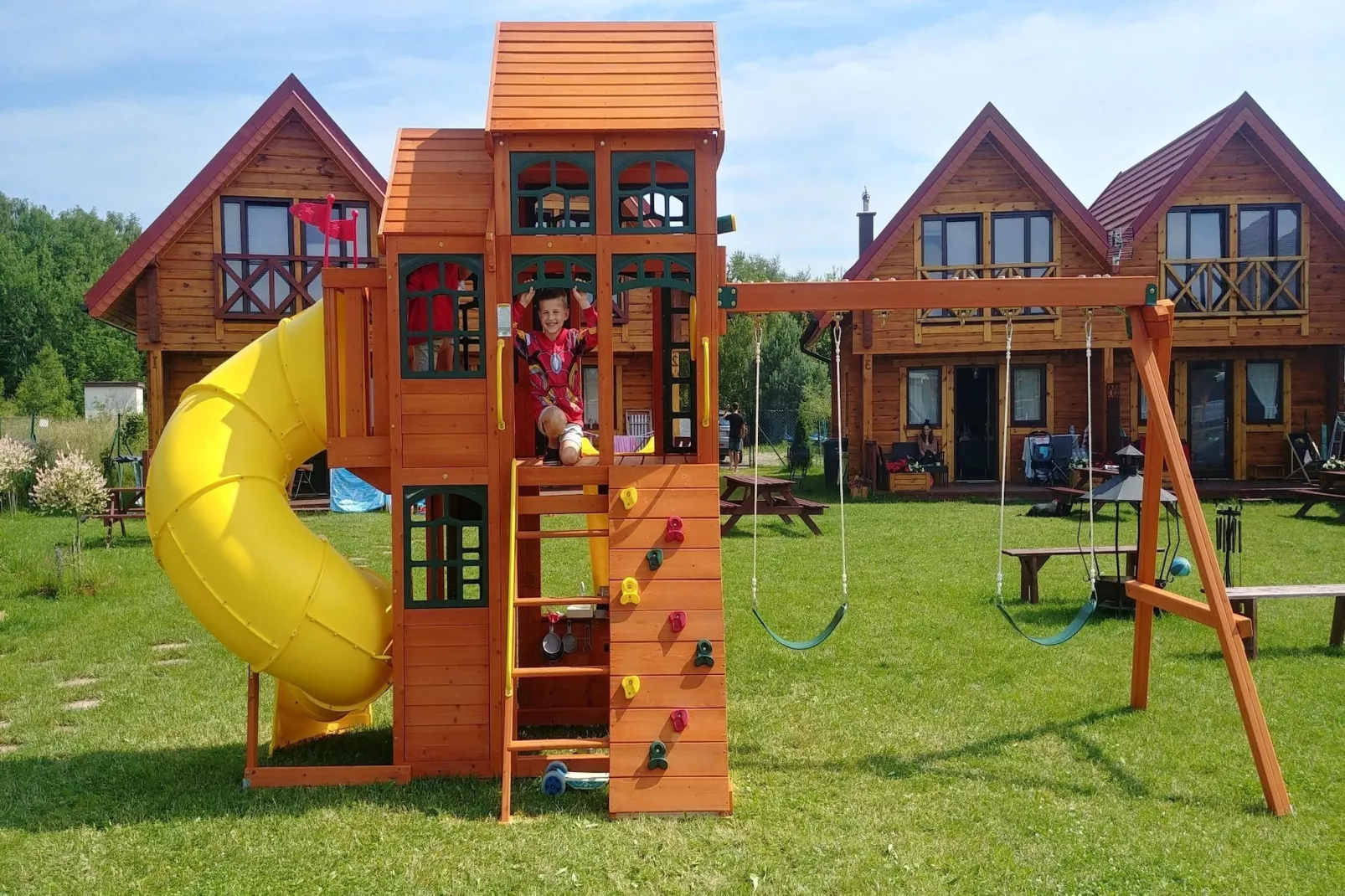 Semi-detached house, Niechorze-72 qm, 6 Pers.-Gardens summer