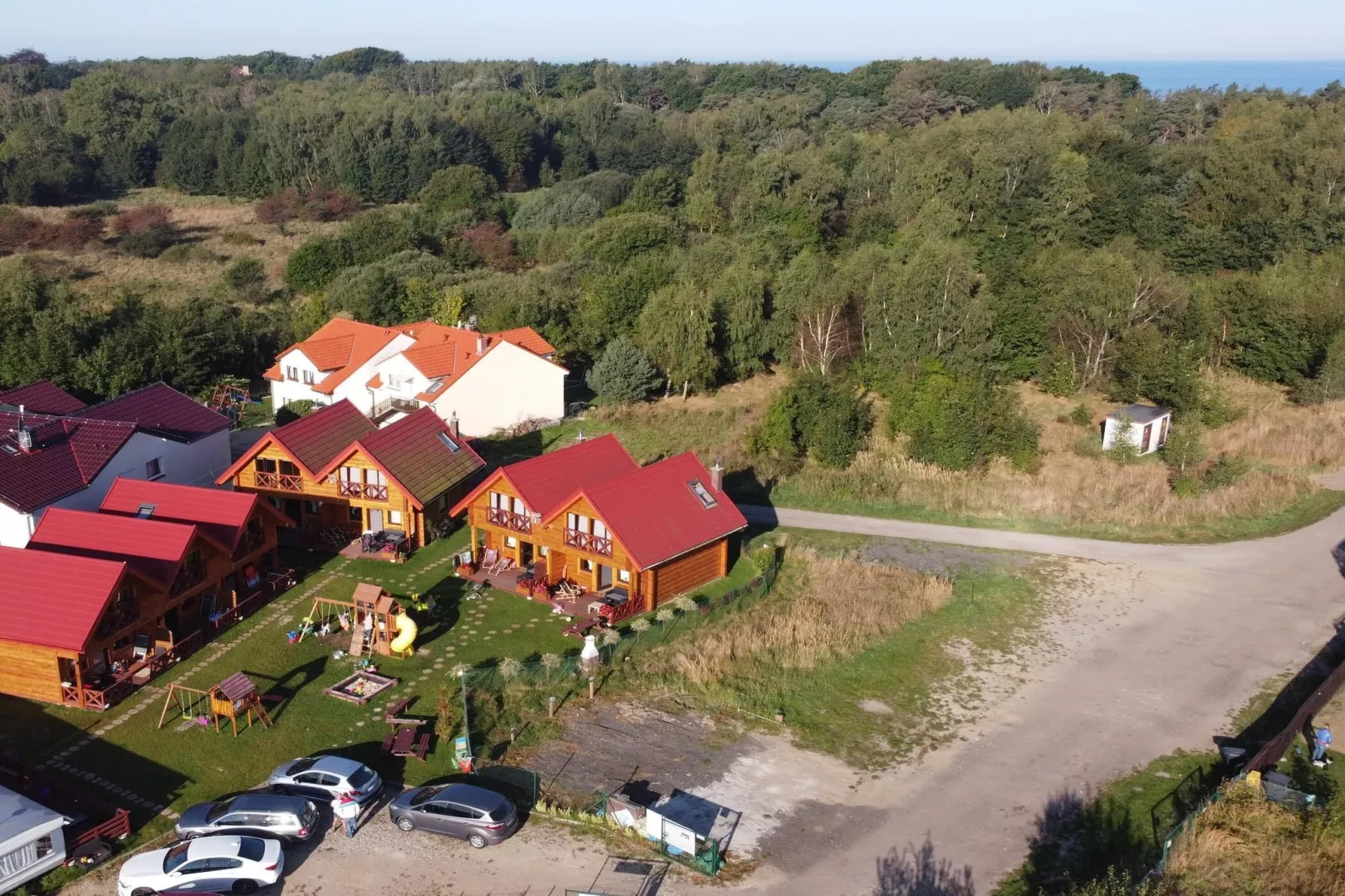 Semi-detached house, Niechorze-72 qm, 6 Pers.