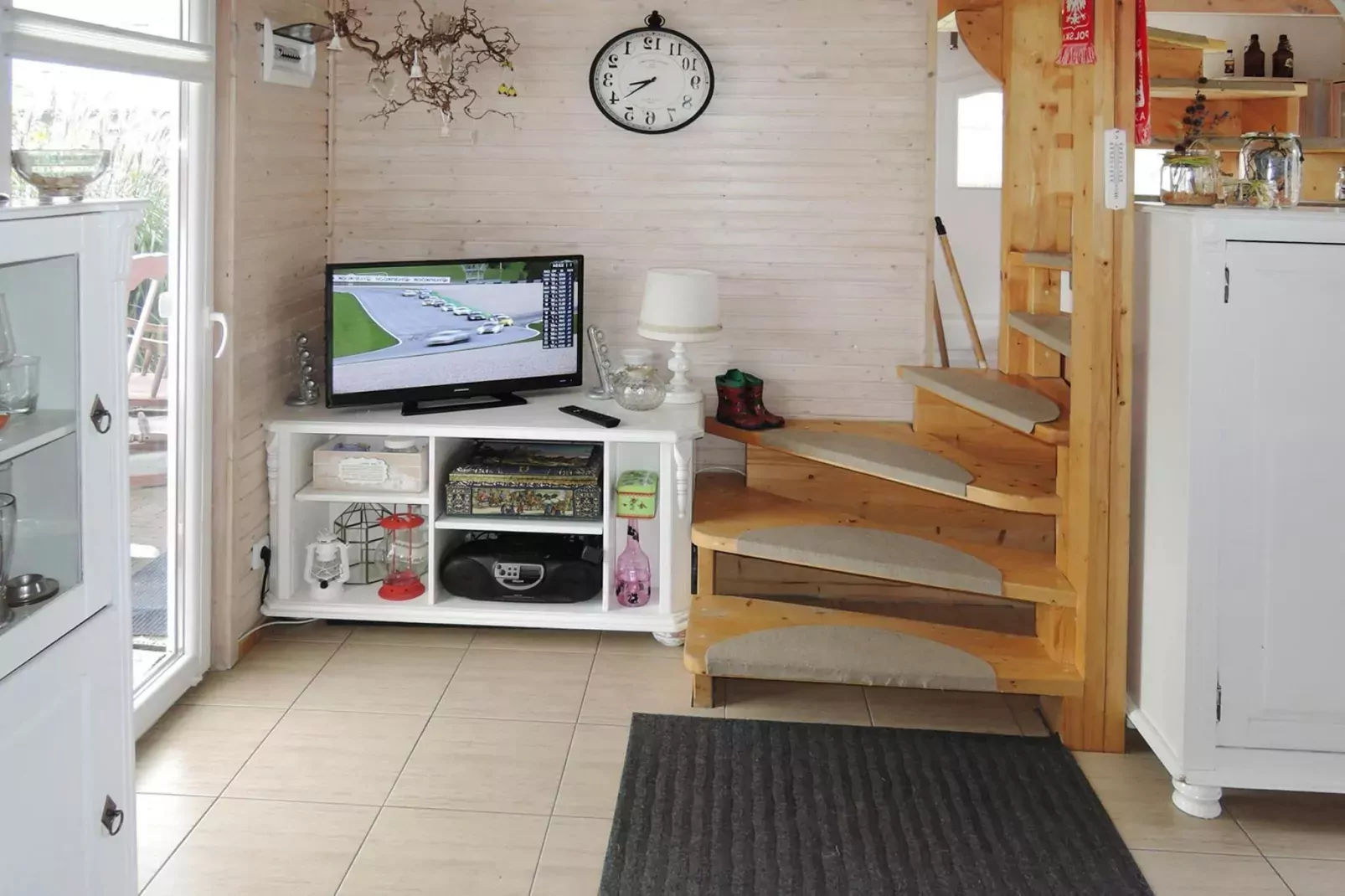 Holiday House Troszyn  Himbeer Haus 60 qm-Wohnzimmer