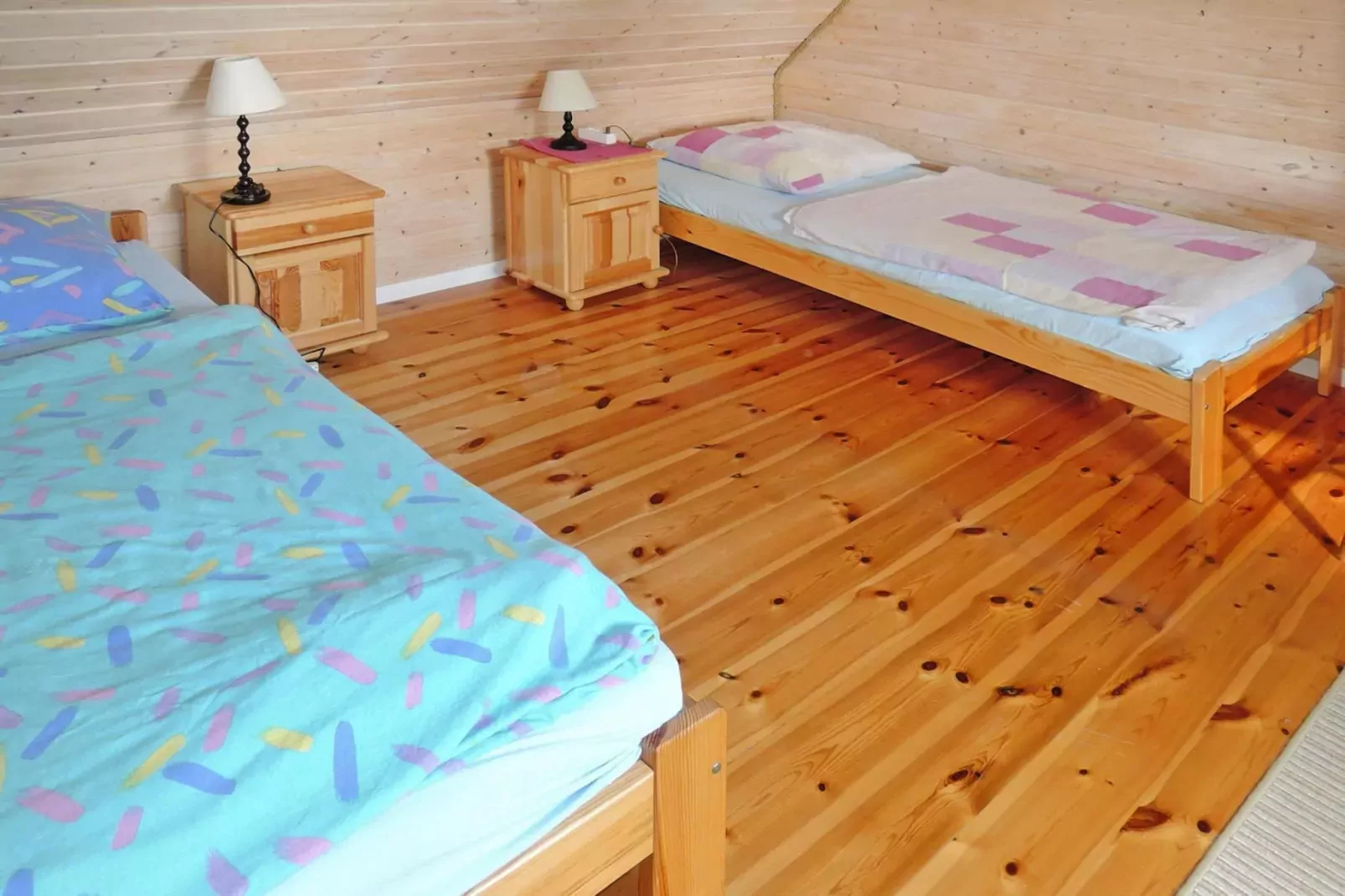 Holiday House Troszyn  Himbeer Haus 60 qm-Schlafzimmer