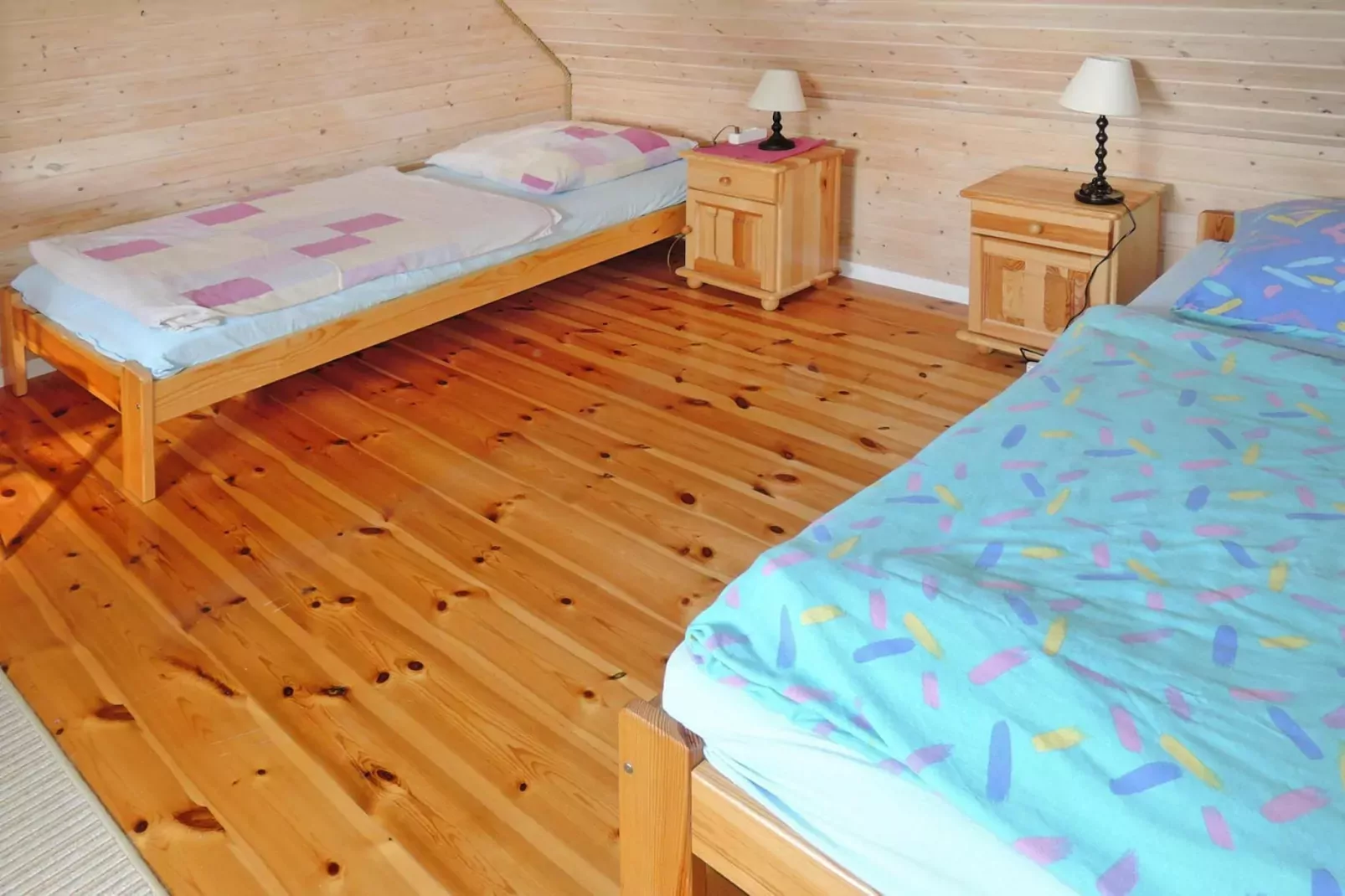 Holiday House Troszyn  Himbeer Haus 60 qm-Schlafzimmer