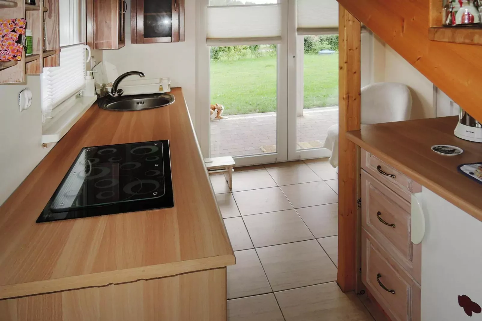 Holiday House Troszyn  Himbeer Haus 60 qm-Küche