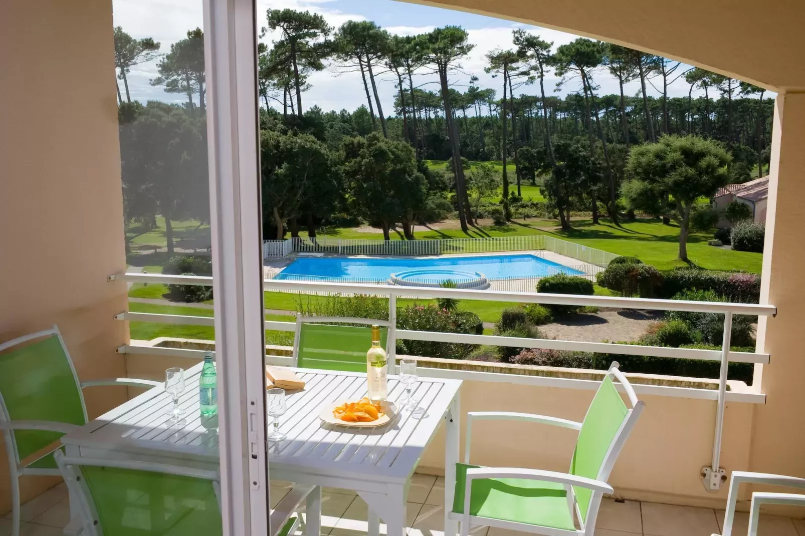 Les Appartements de Moliets 3-Balcon-terrasse