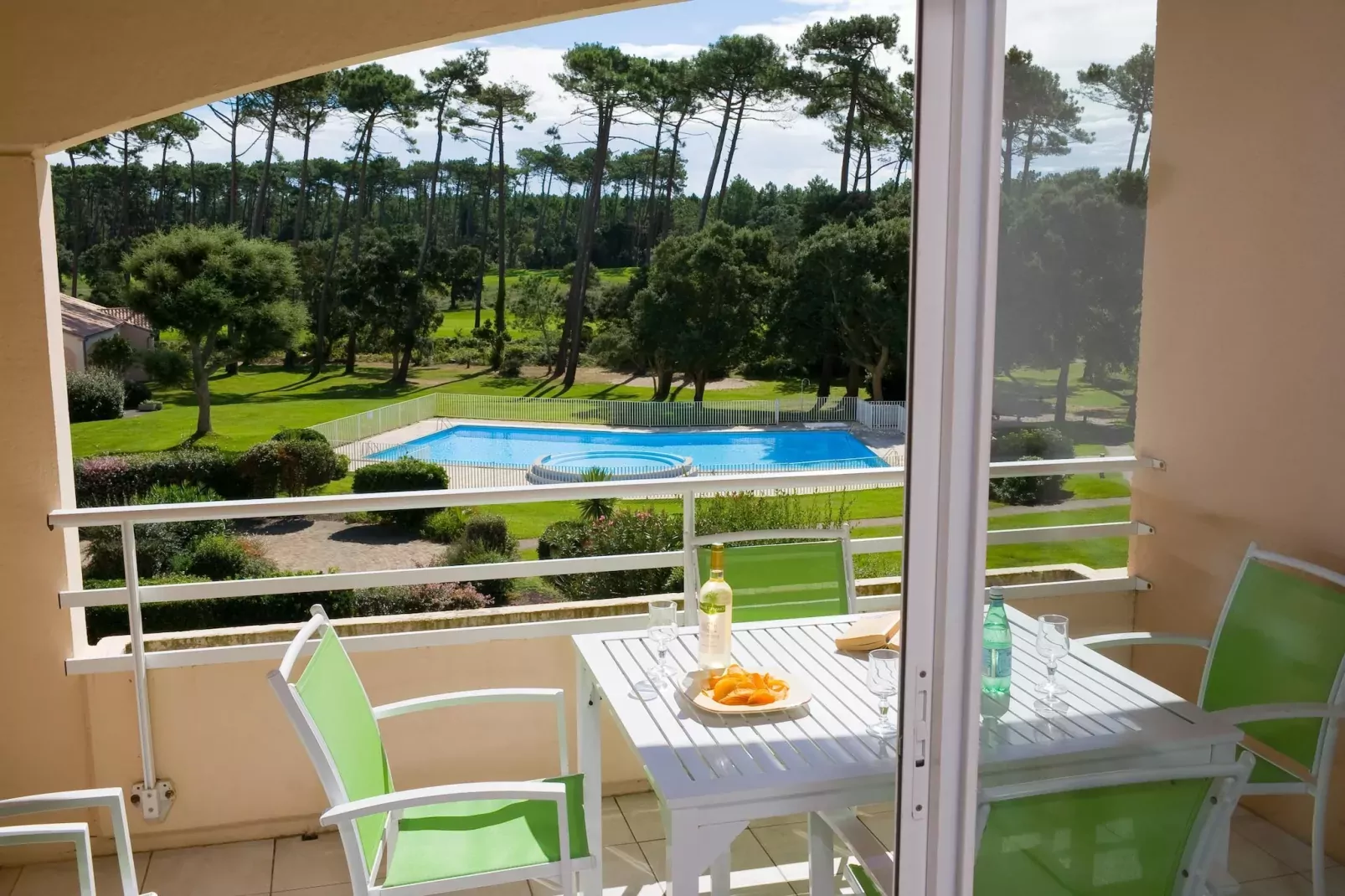 Les Appartements de Moliets 3-Balcon-terrasse
