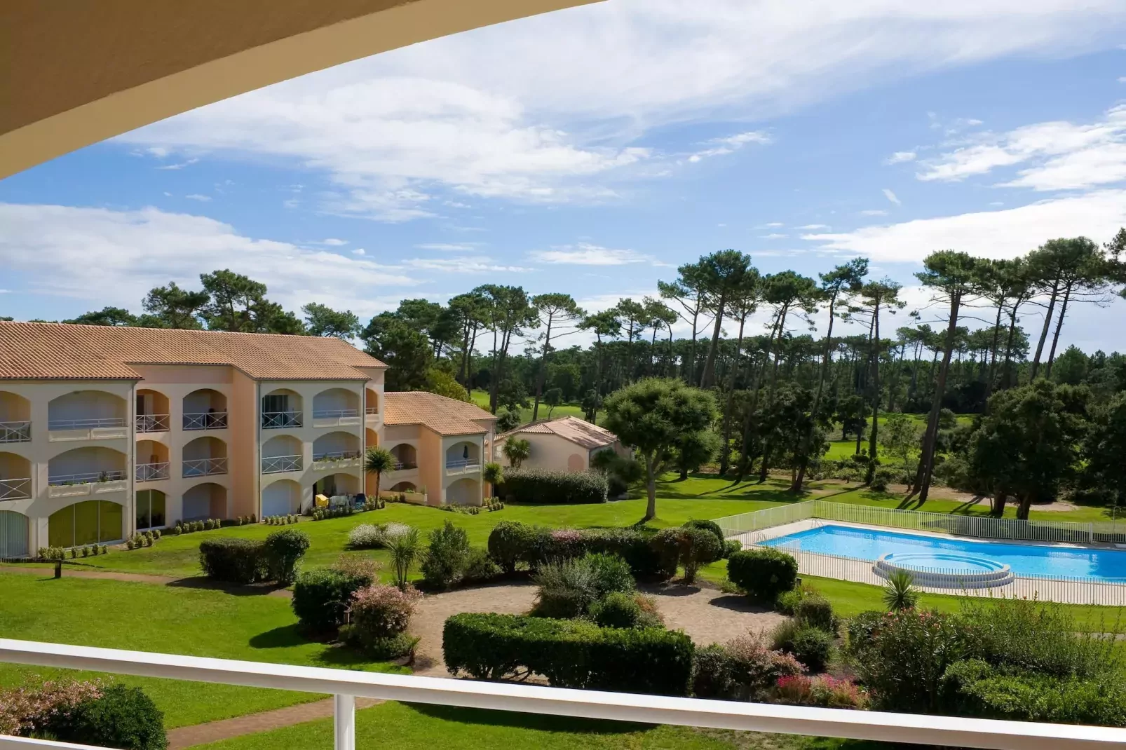 Les Appartements de Moliets 3-Vue d'été