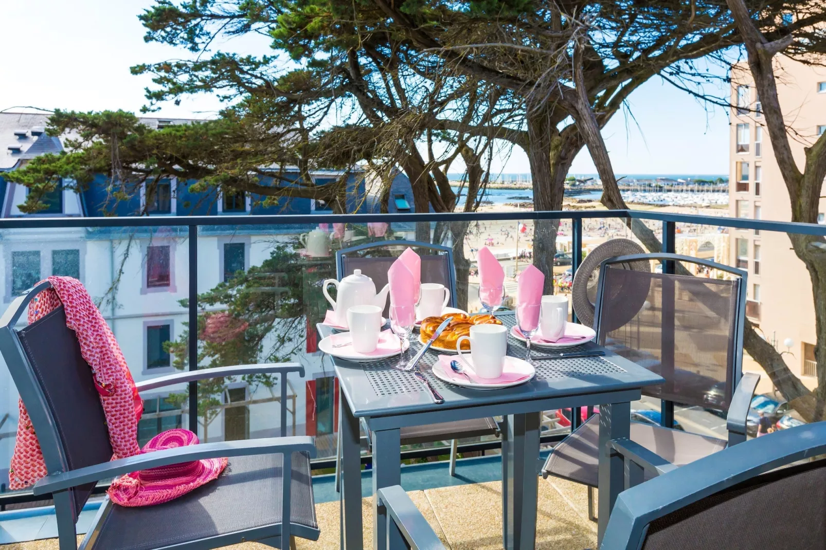 Residence de la Plage 5-Terrace balcony