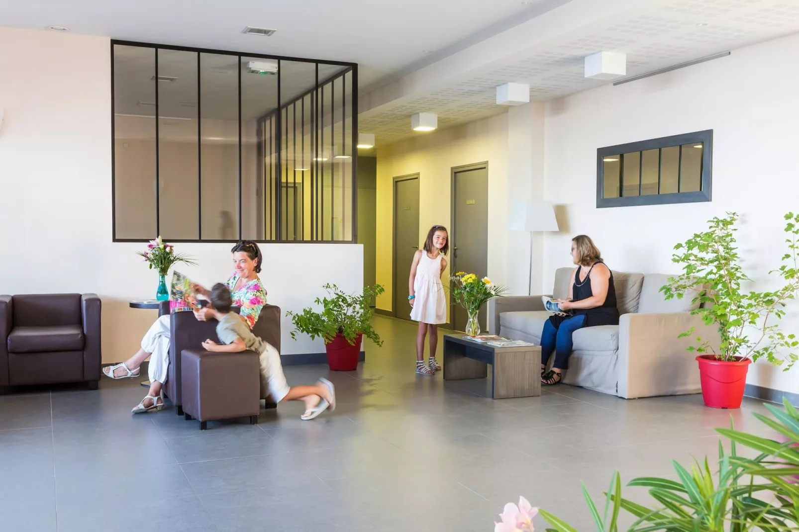 Residence de la Plage 9-Reception hall