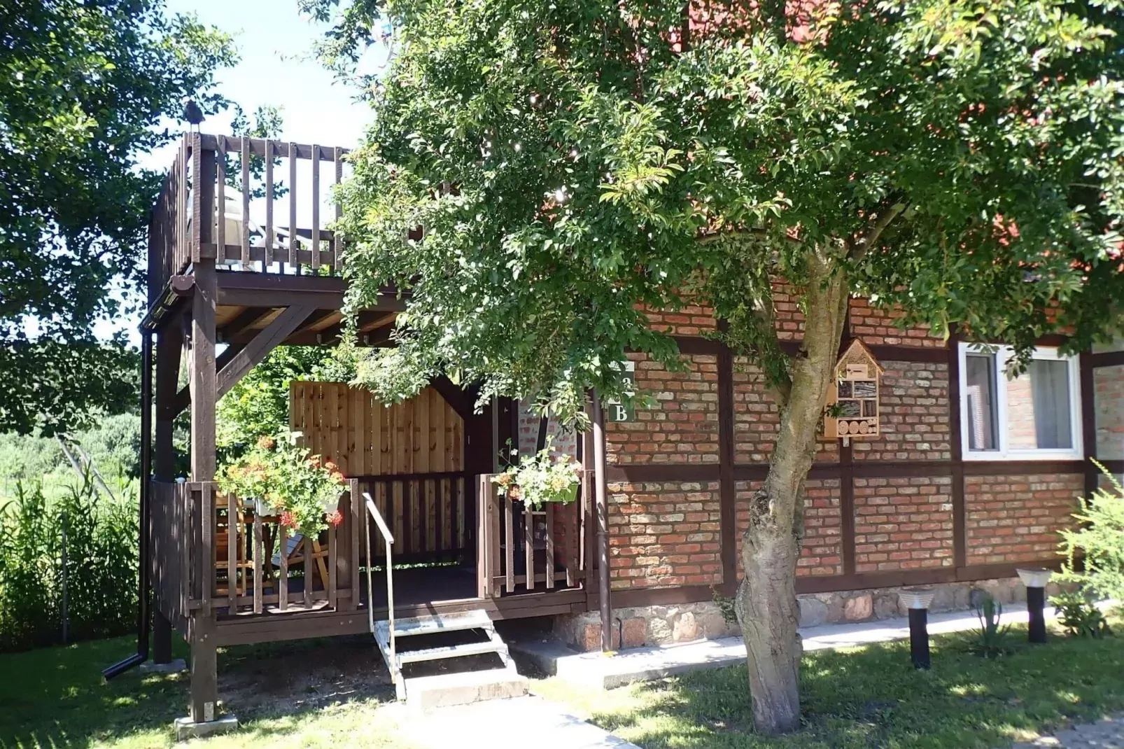 Holiday accomodations Kolczewo Nr 5a-Exterior summer