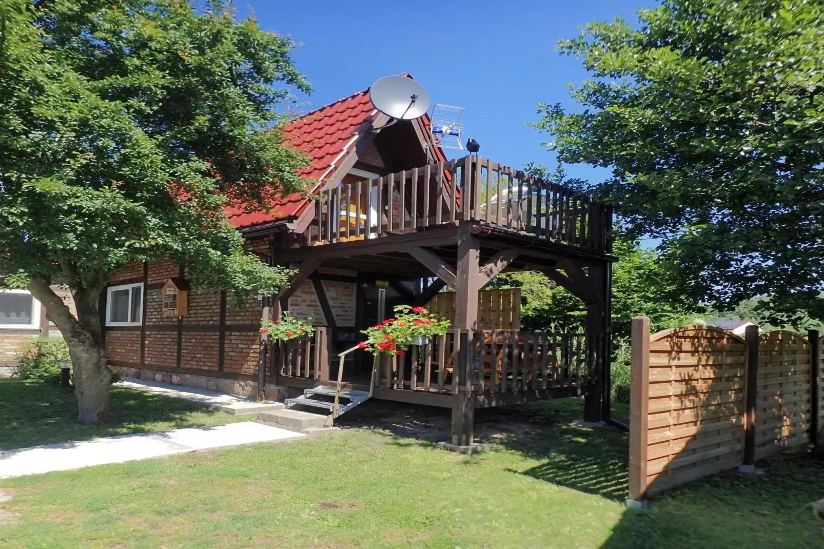 Holiday accomodations Kolczewo Nr 5a-Exterior summer