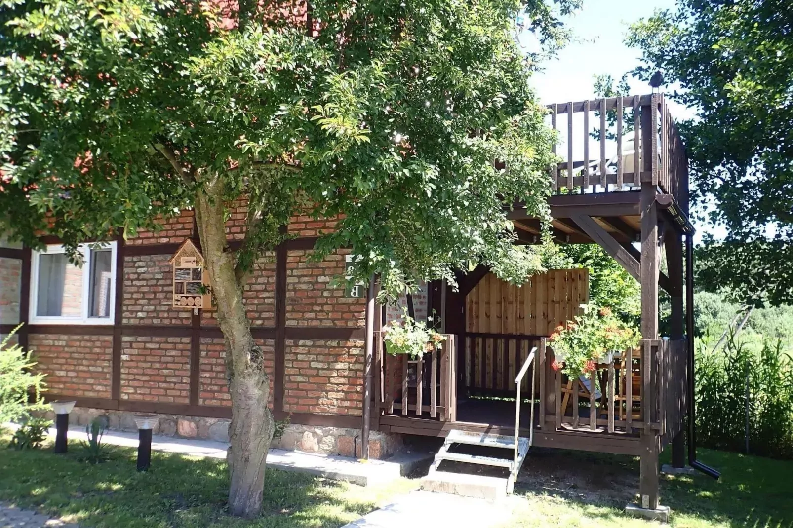 Holiday accomodations Kolczewo Nr 5a-Exterior summer