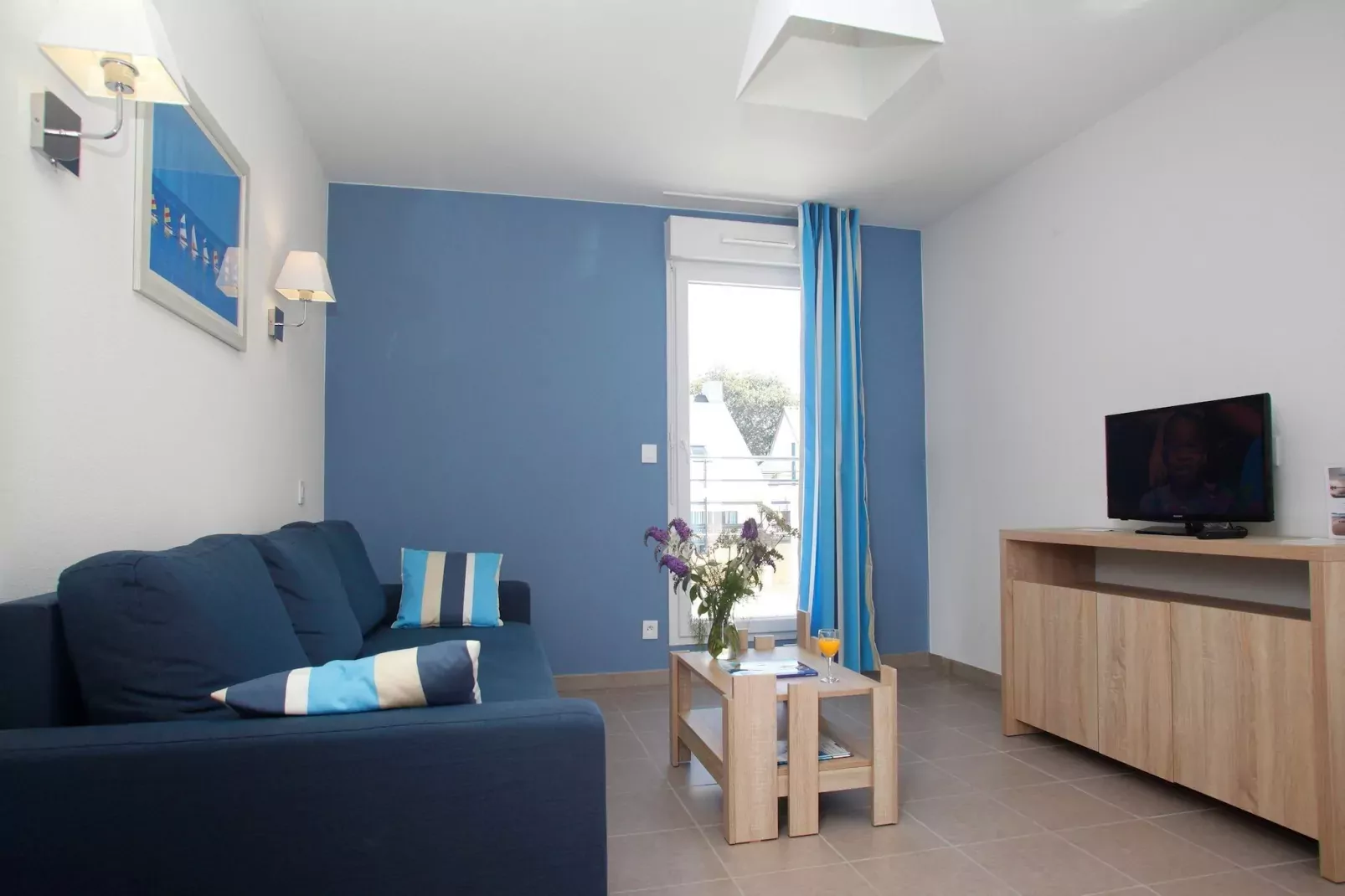 Les Iles du Morbihan 1-Wohnzimmer