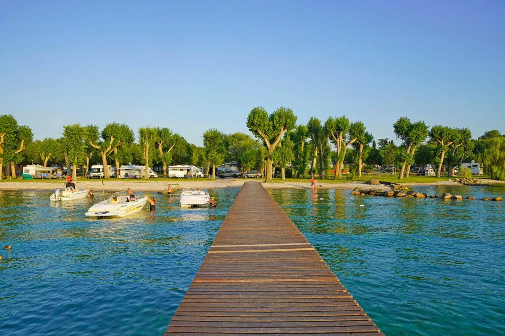 Mobile Homes San Francesco Desenzano-Garda Family-Areas summer 1km