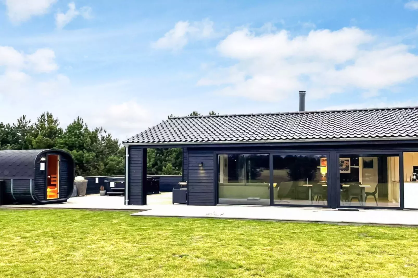 Maison de vacances pour 9 a Væggerløse-By Traum-Sauna