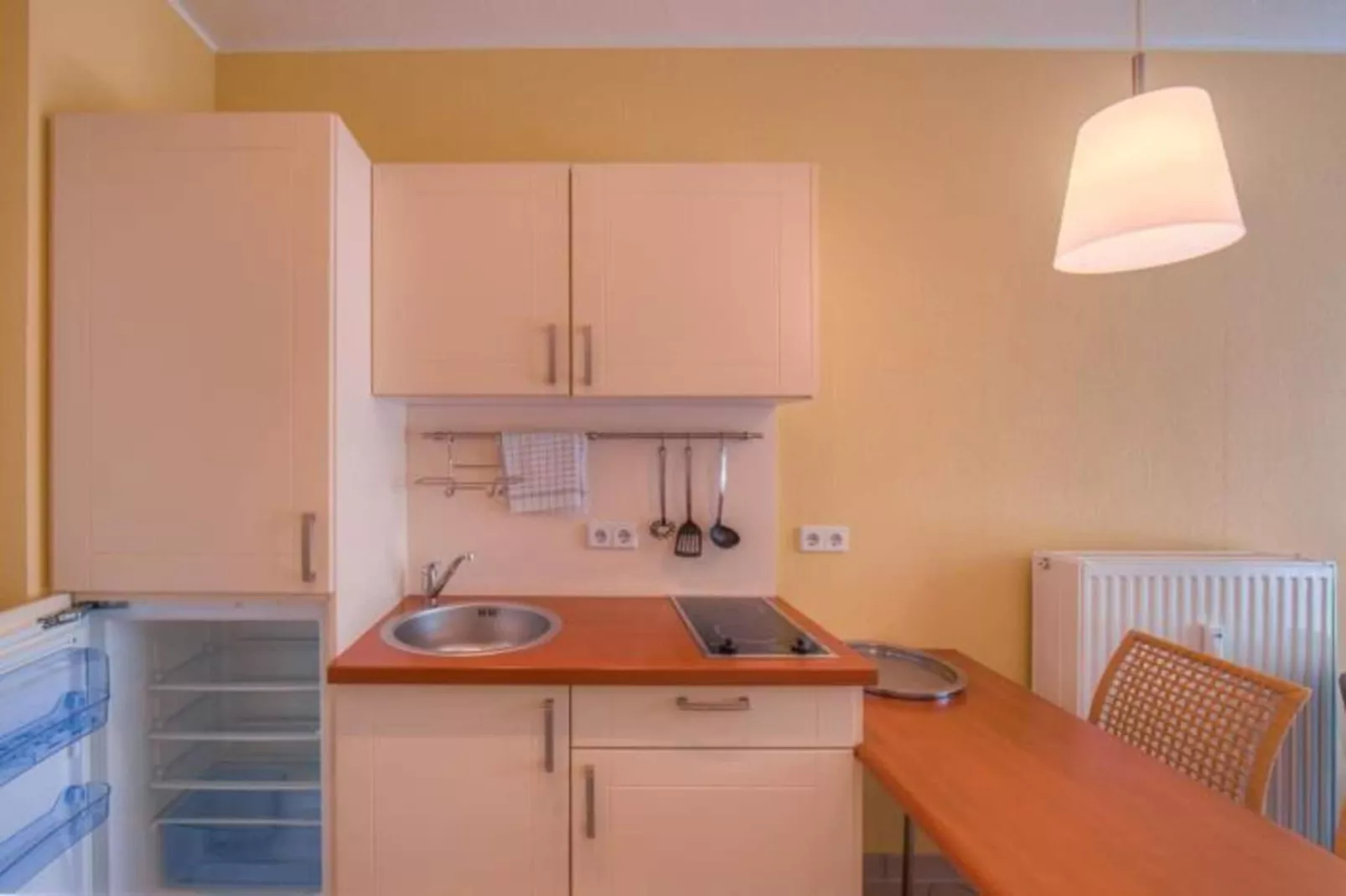 Apartment Strandläufer 111-Kitchen