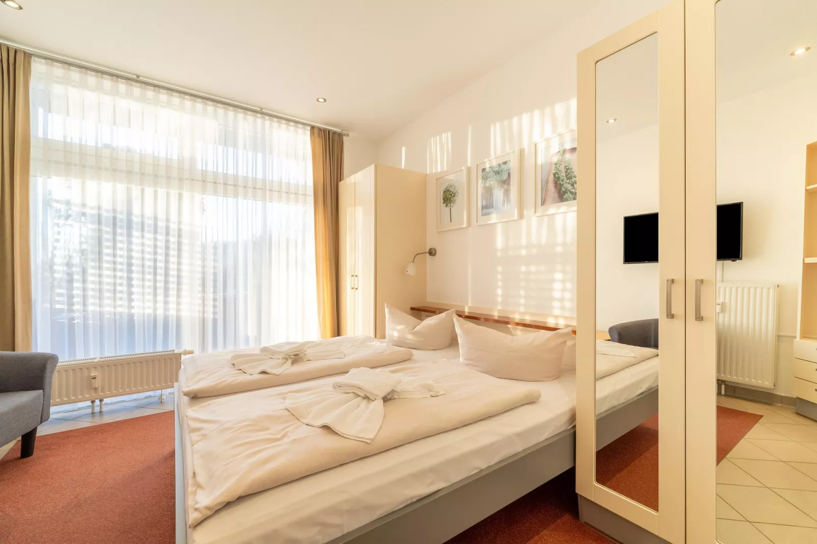 Apartment Strandläufer 114-Bedroom