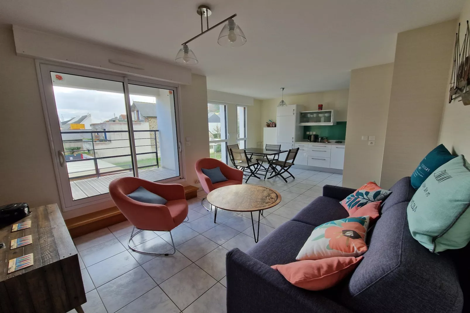 Appartement in Pléneuf-Val-André-Living room